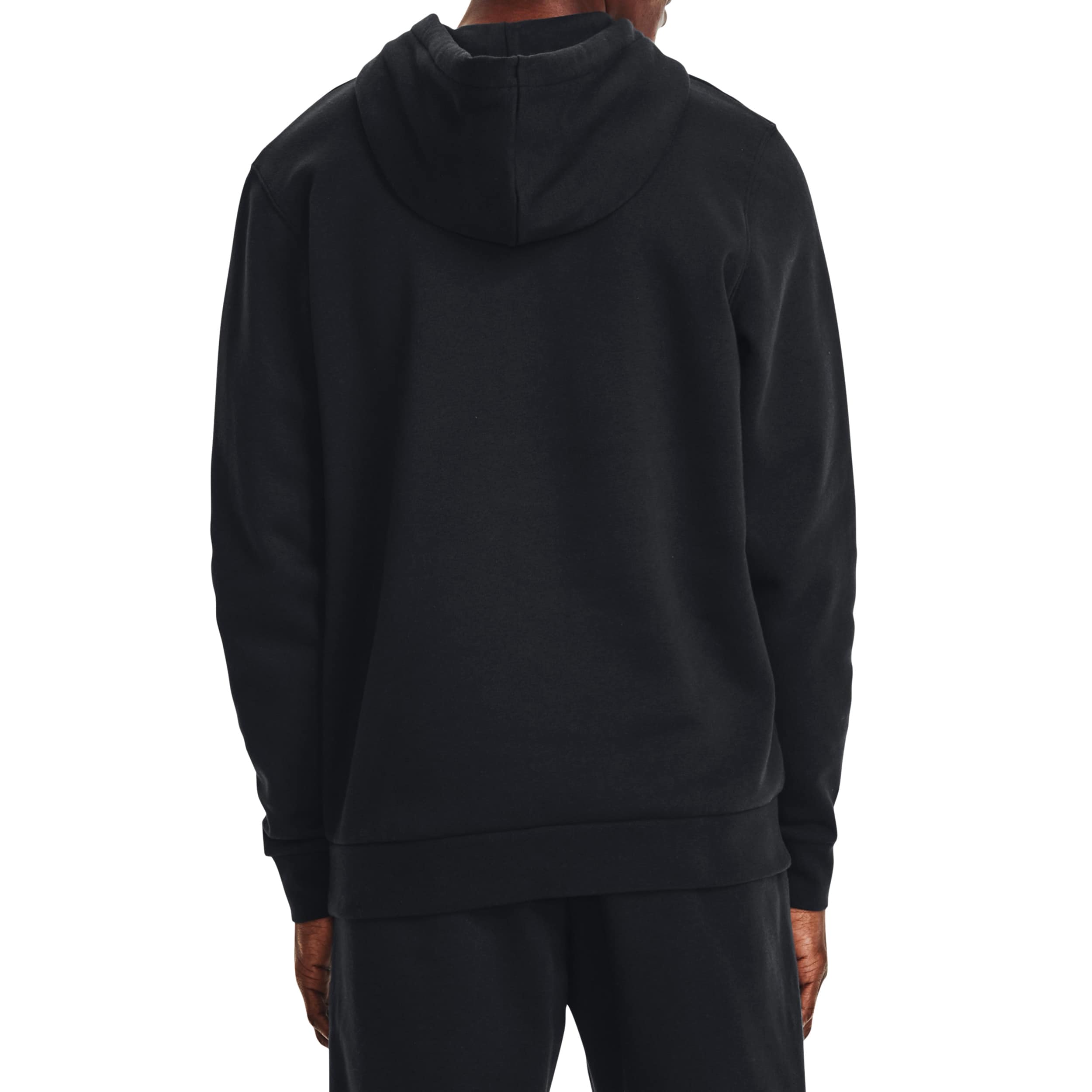 Felpa con cappuccio Under Armour Icon Fleece - Black