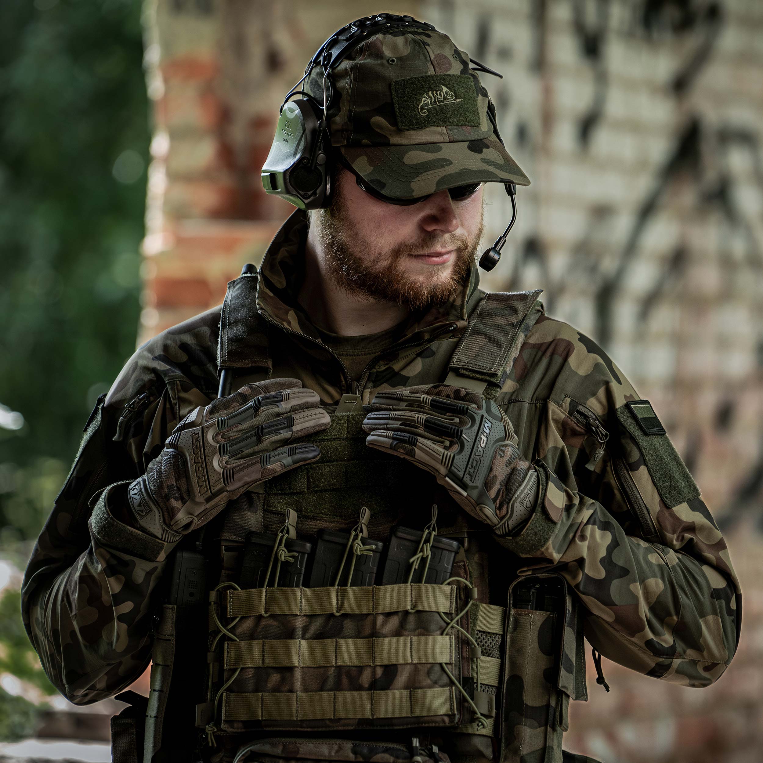 Guanti tattici Mechanix Wear M-Pact - wz.93 Pantera PL Woodland
