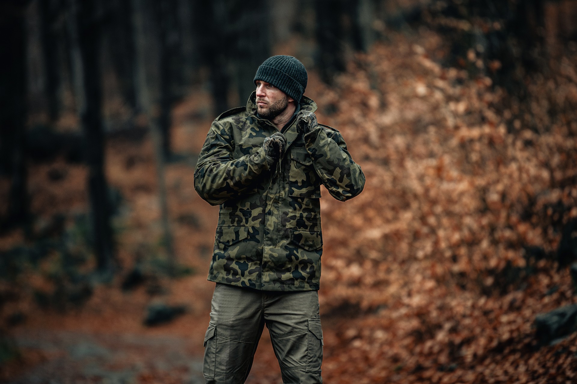 Giacca Military Wear M65 Classic - wz.93 Pantera PL Woodland