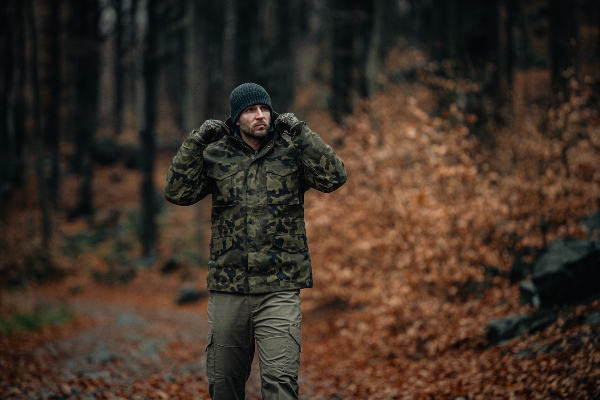 Giacca Military Wear M65 Classic - wz.93 Pantera PL Woodland