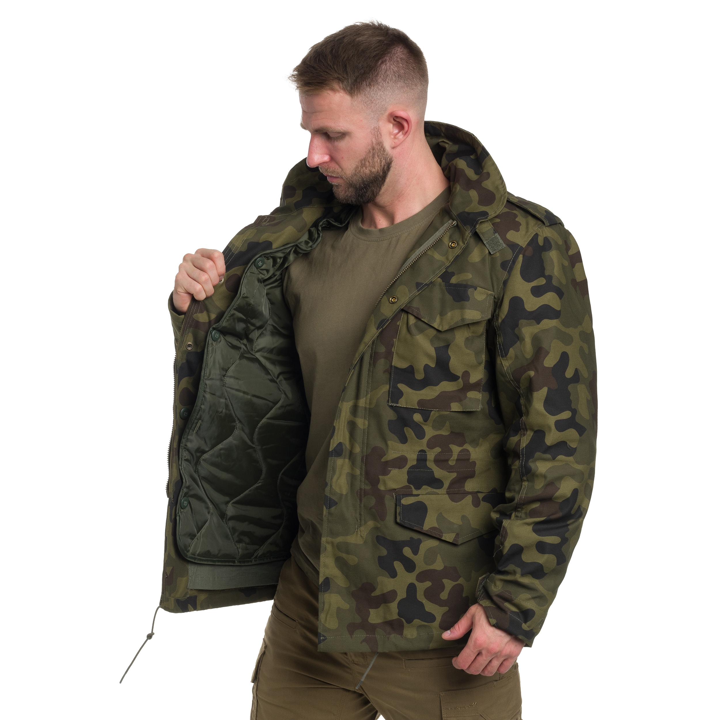Giacca Military Wear M65 Classic - wz.93 Pantera PL Woodland