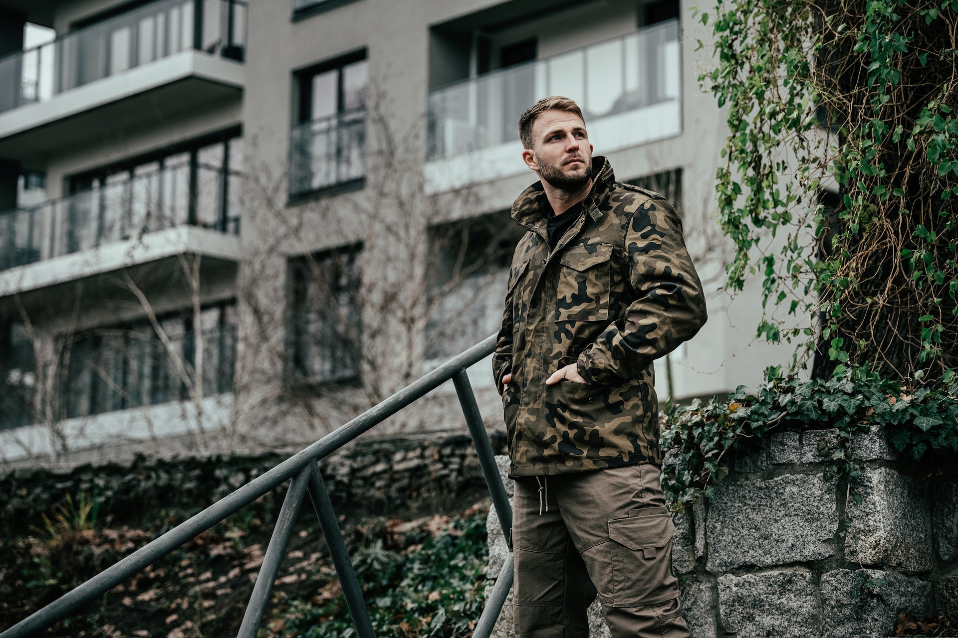 Giacca Military Wear M65 Classic - wz.93 Pantera PL Woodland