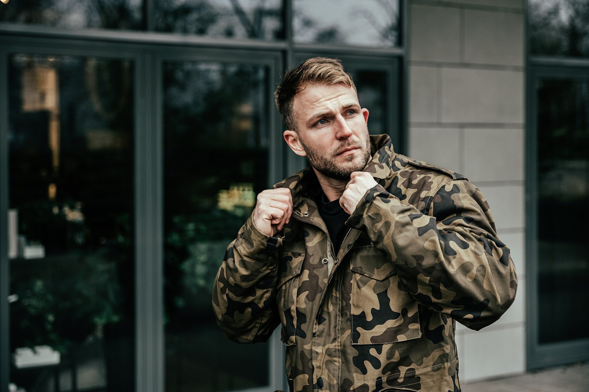 Giacca Military Wear M65 Classic - wz.93 Pantera PL Woodland