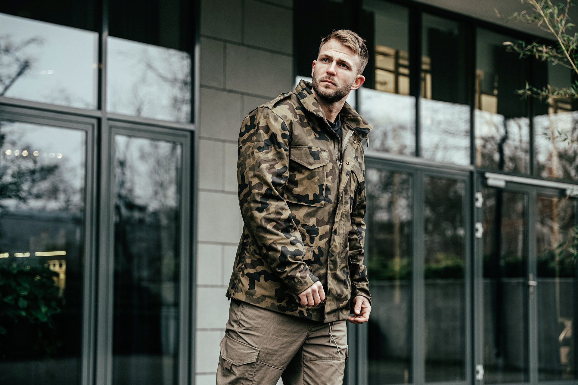 Giacca Military Wear M65 Classic - wz.93 Pantera PL Woodland