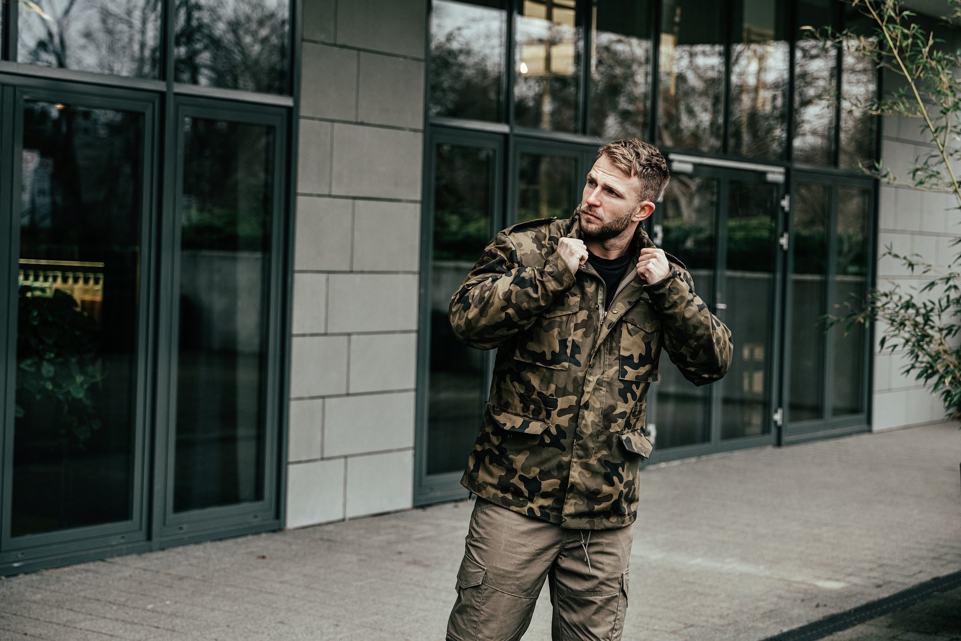Giacca Military Wear M65 Classic - wz.93 Pantera PL Woodland