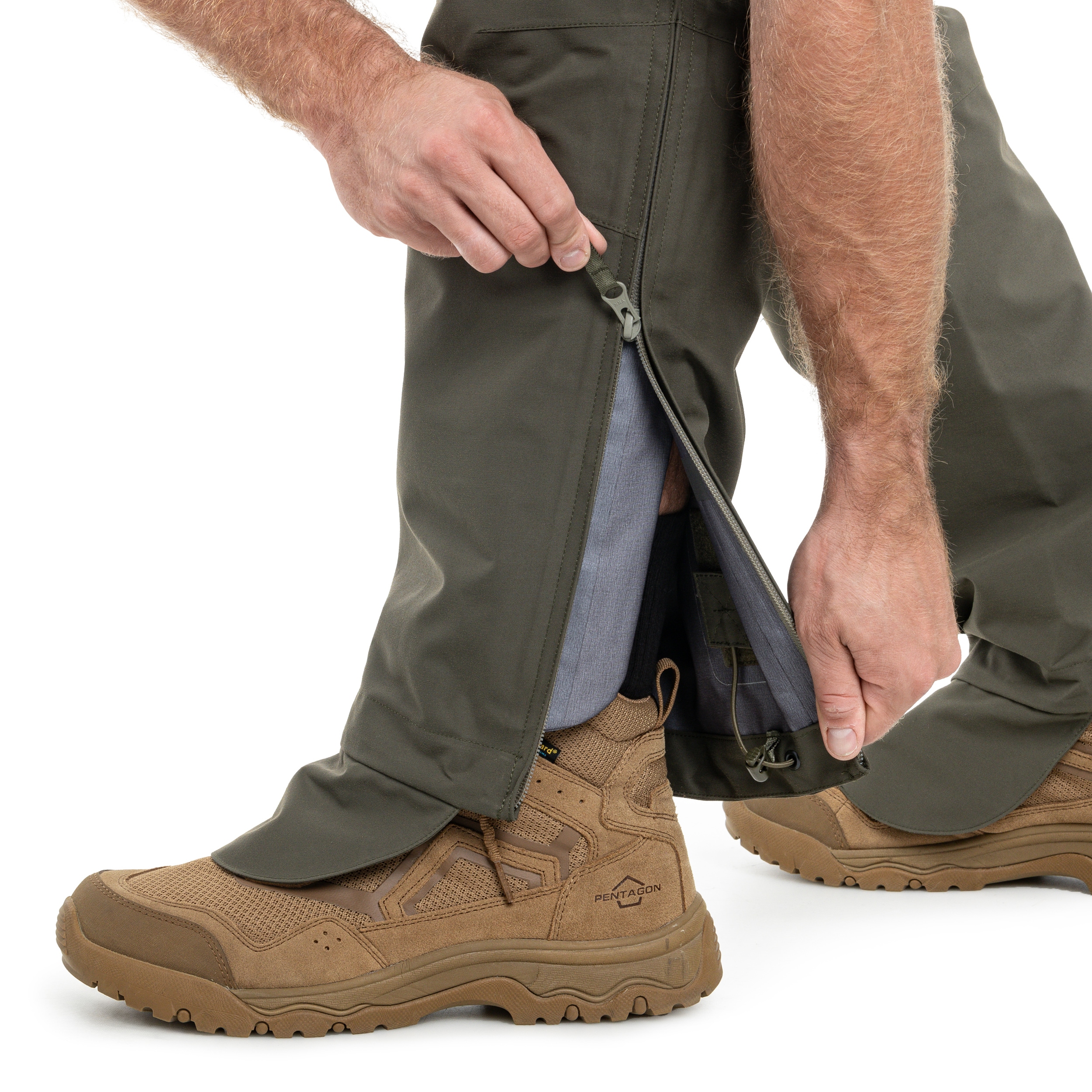 Pantaloni antipioggia UF PRO Monsoon XT Tactical Rain Pants - Brown Grey