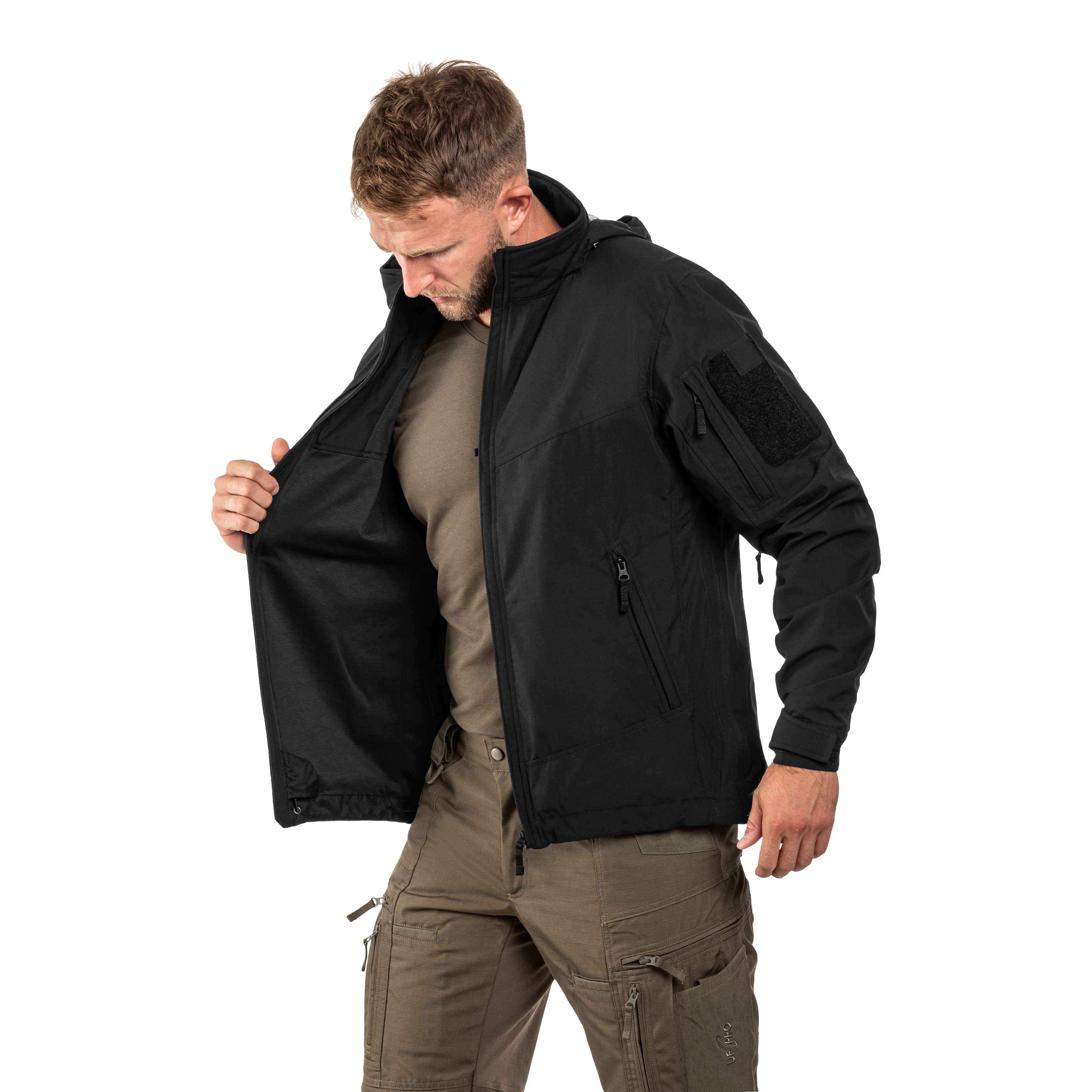 Giacca softshell tattica UF PRO Delta Eagle Gen.3 - Black