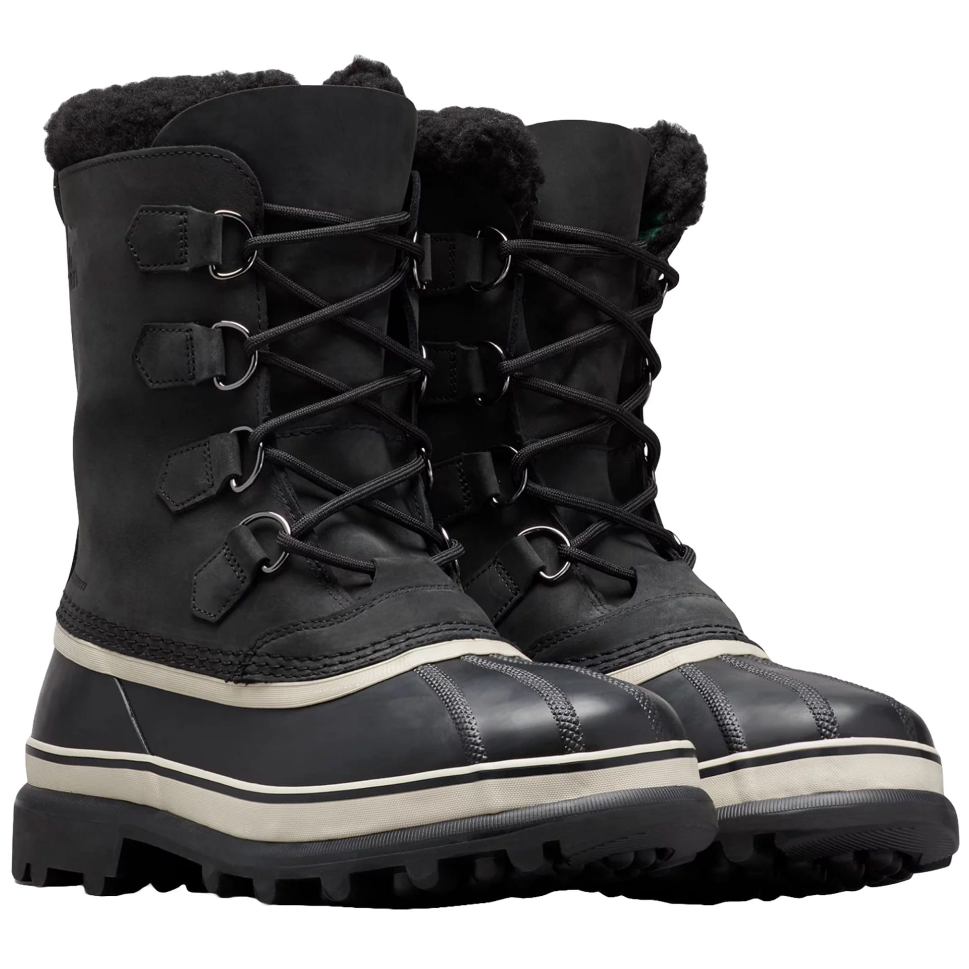 Scarponi da neve Sorel Caribou WP - Black/Dark Stone