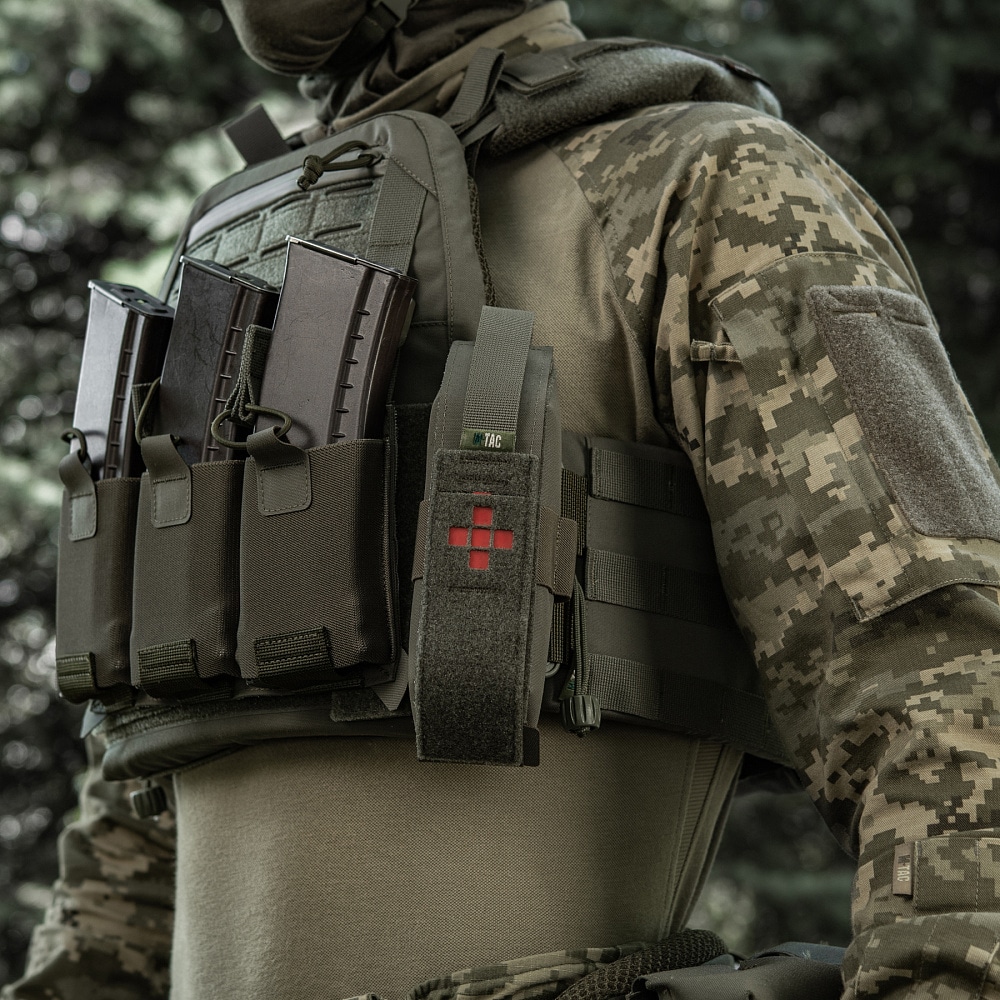 Tasca chiusa M-Tac per tourniquet Flap - Ranger Green