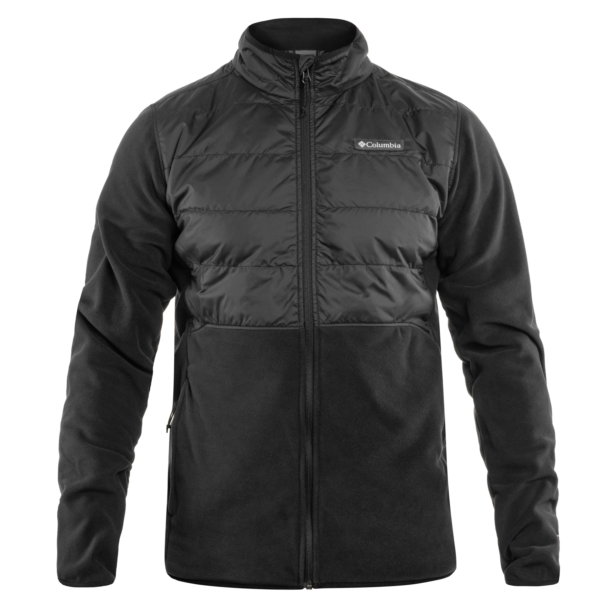 Pile Columbia Basin Butte II Hybrid Fleece Jacket - Black