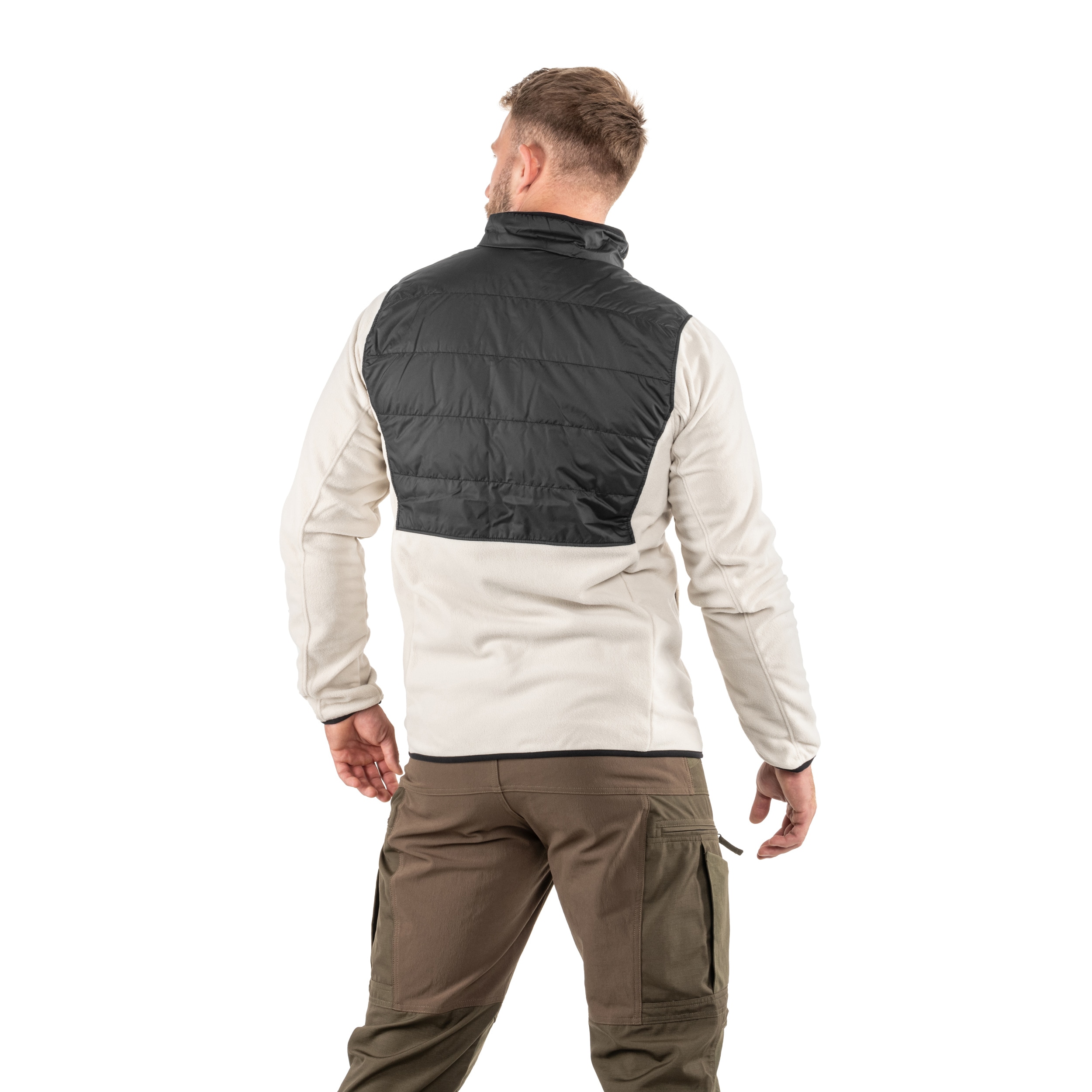 Felpa Columbia Basin Butte II Hybrid Fleece Jacket - Dark Stone