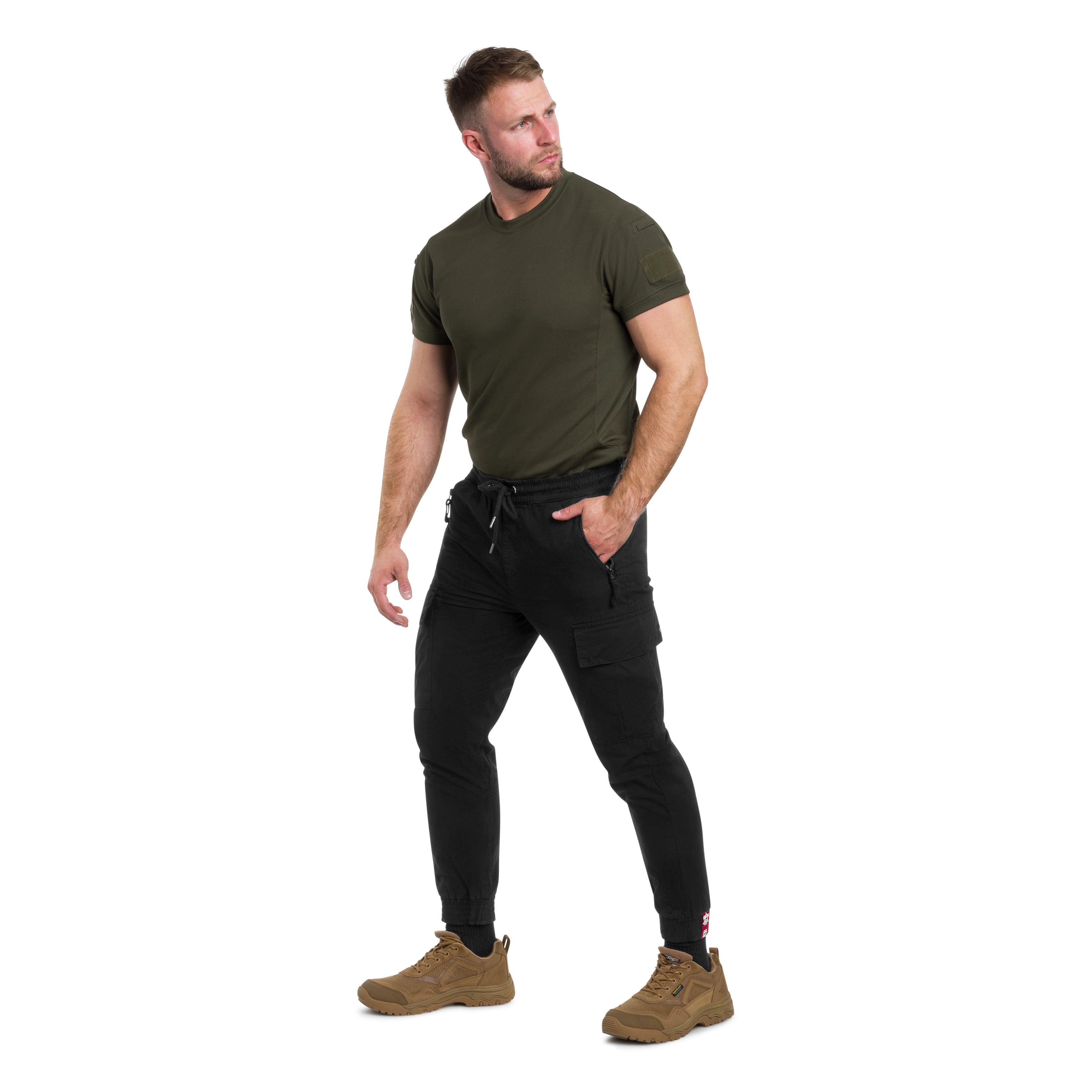 Pantaloni Alpha Industries Rip-Stop Jogger - Black