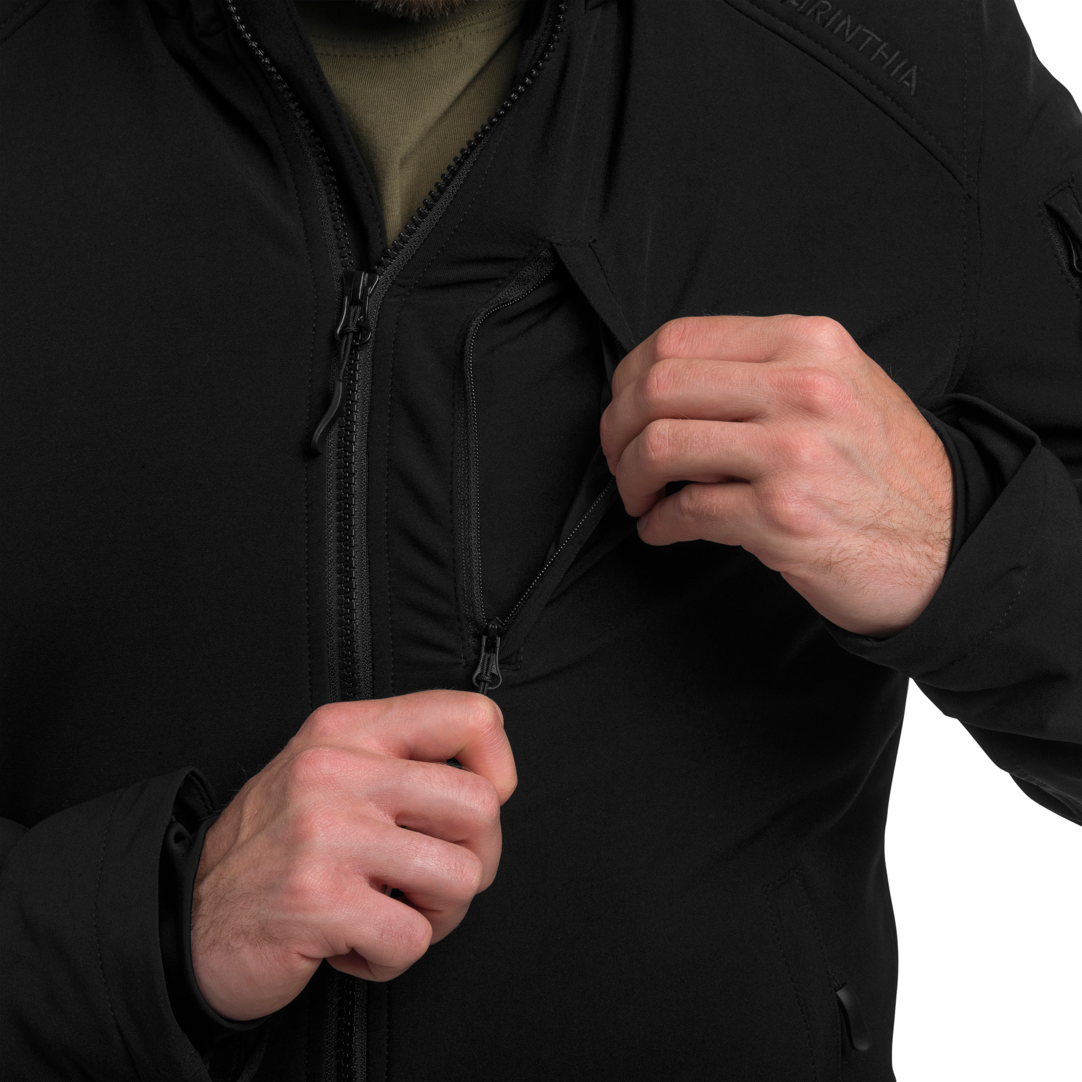 Giacca Carinthia Loftshell Climate - Black