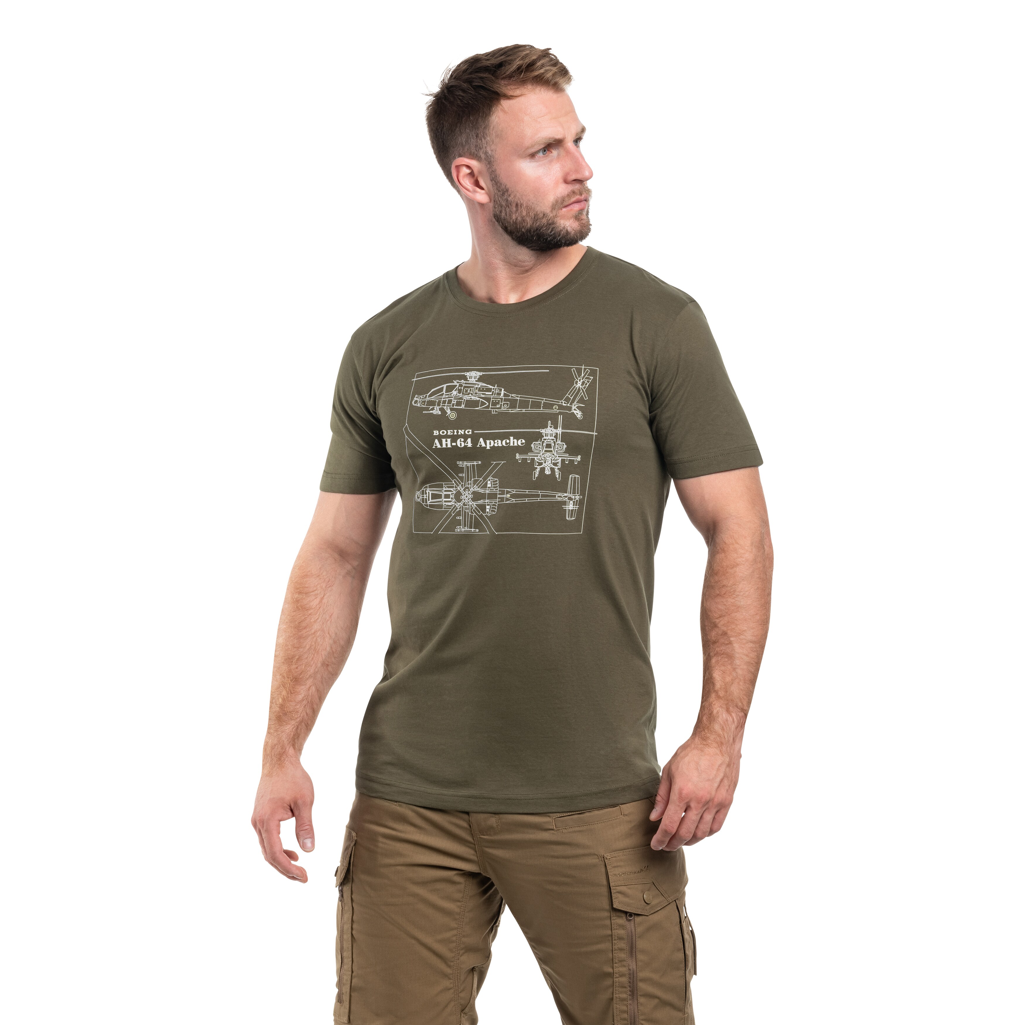 T-shirt Apache - Olive