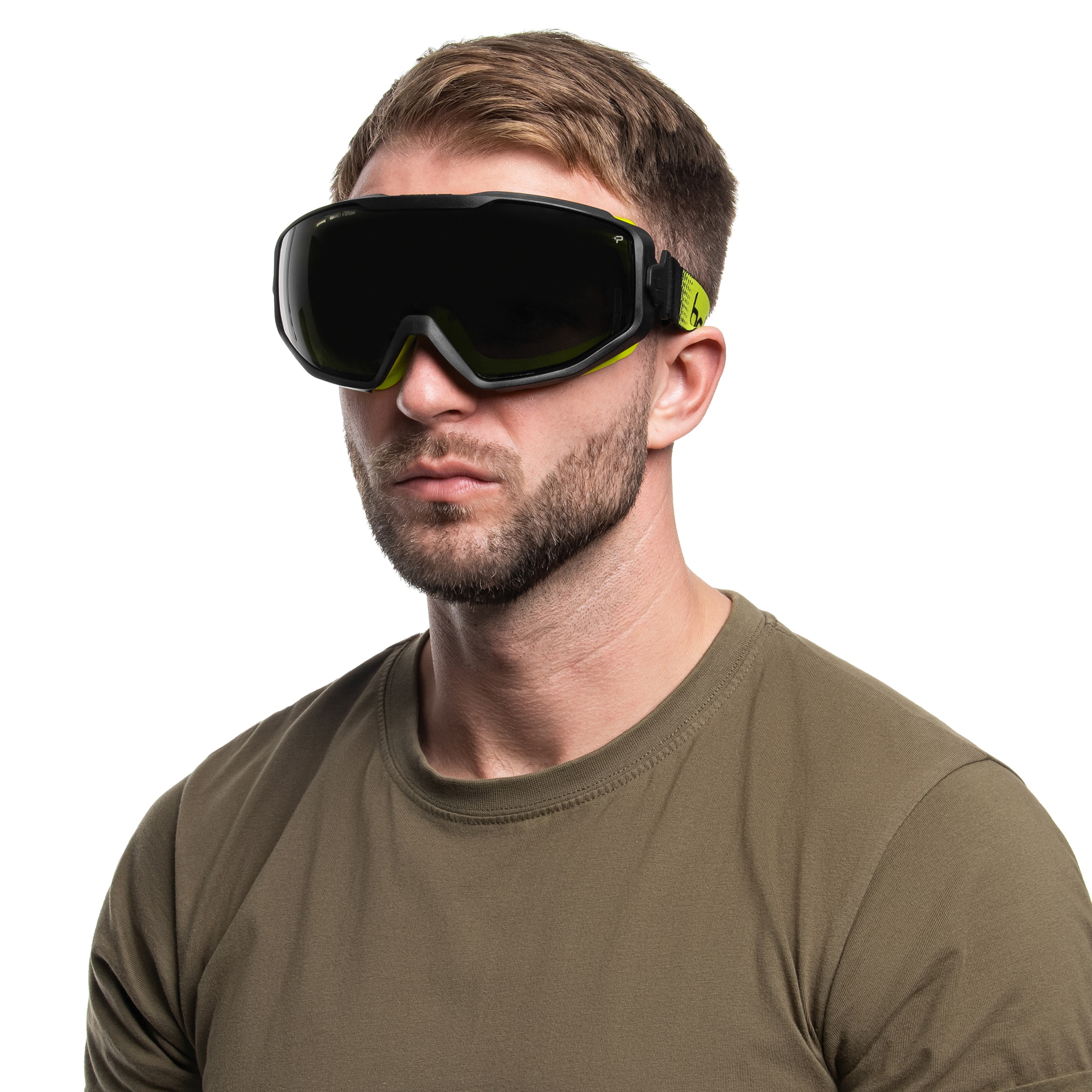 Occhiali Bolle Spectrum - Smoke/Black/Yellow