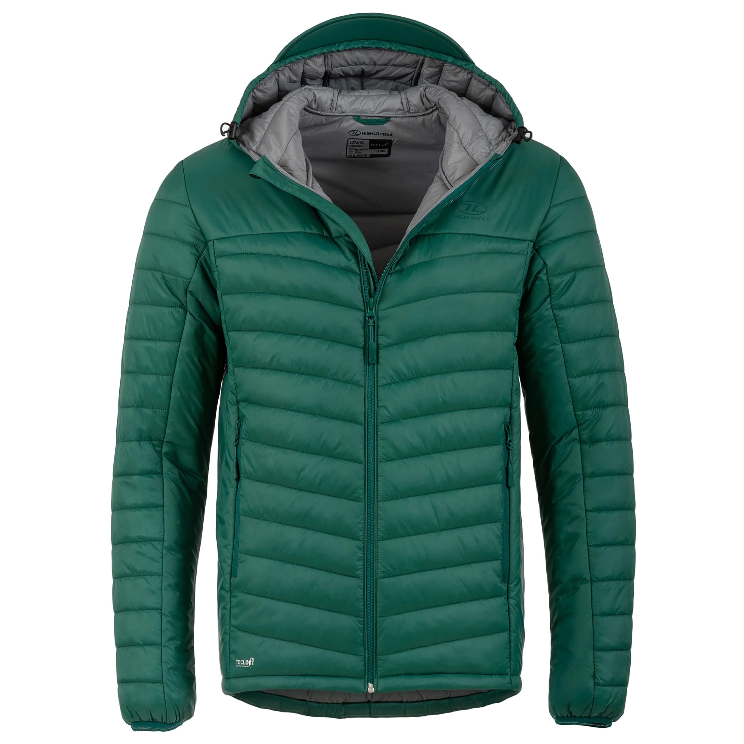 Giacca Highlander Outdoor Lewis Insulated - Forest Green