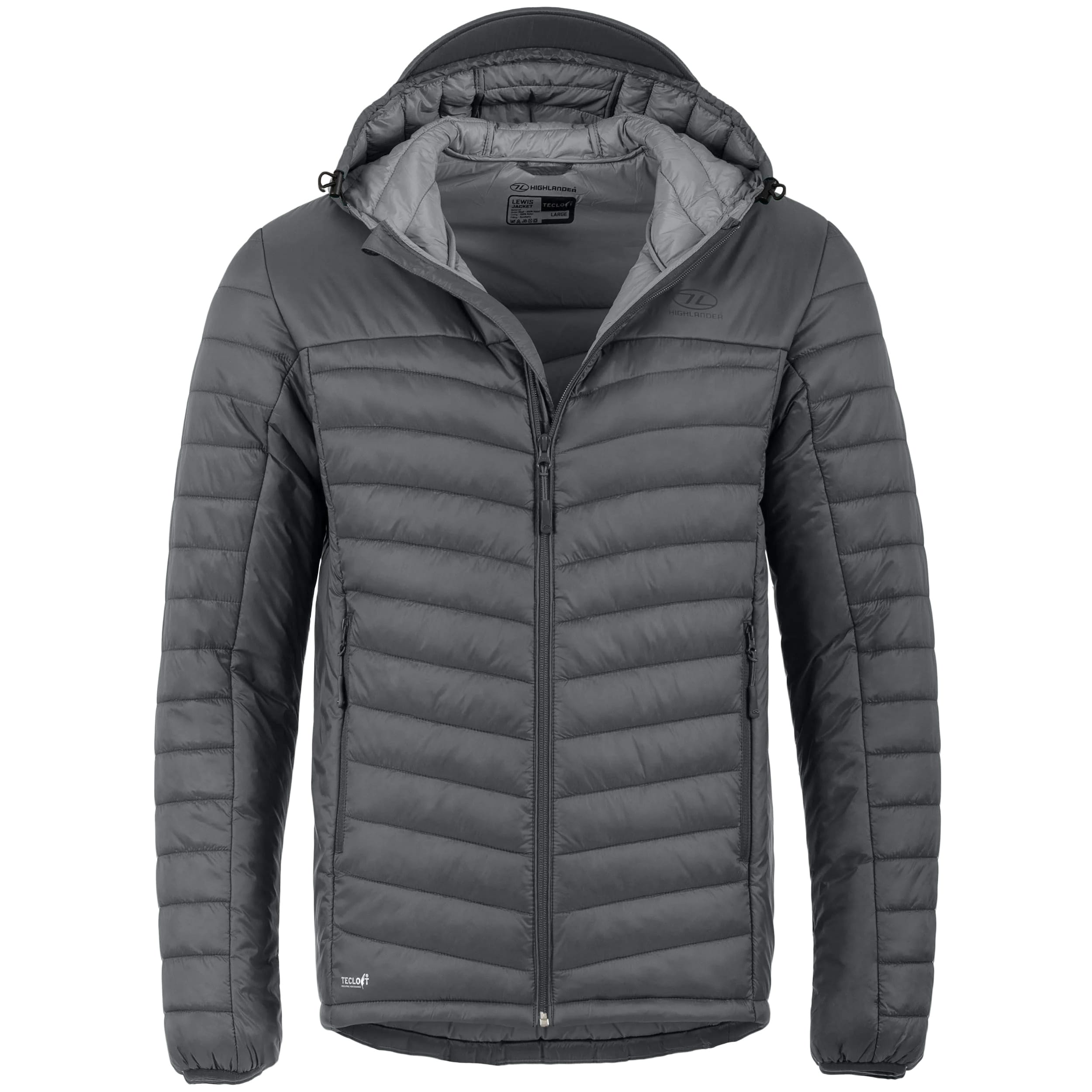 Giacca Highlander Outdoor Lewis Insulated Jacket - Grey