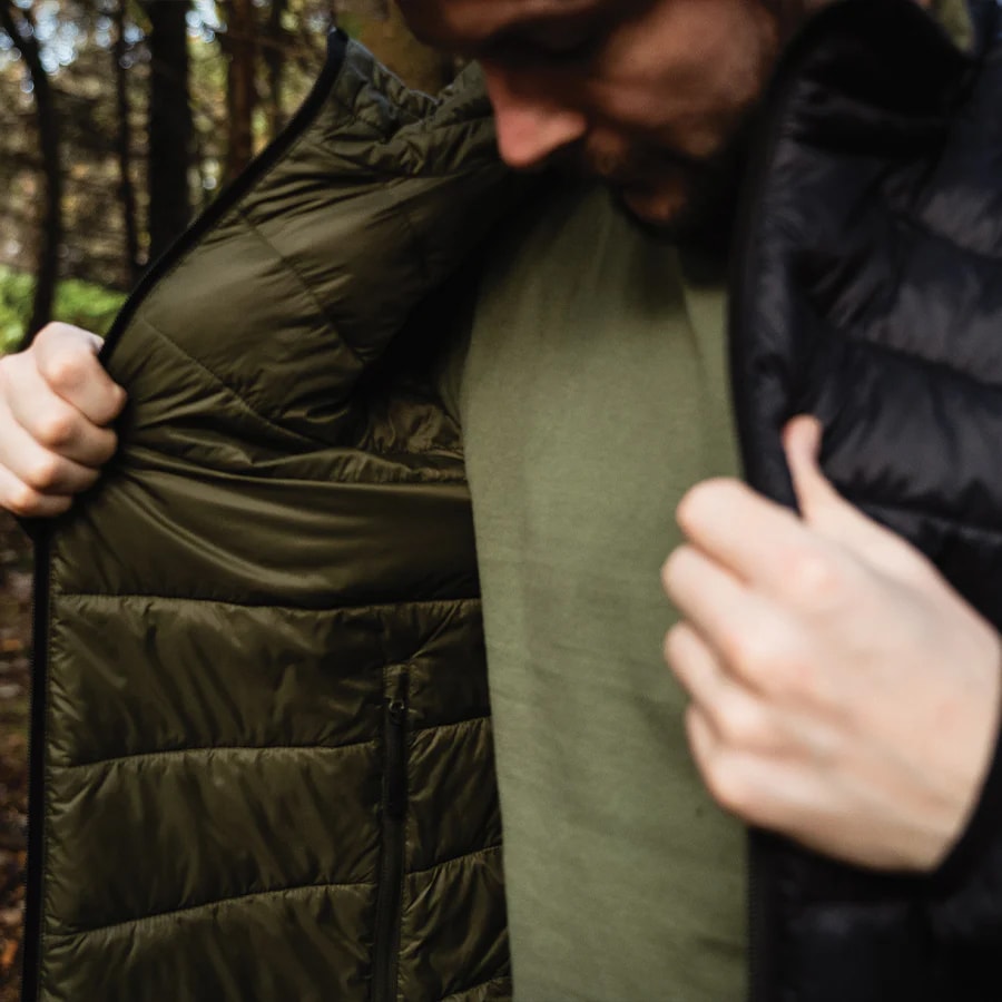 Giacca Highlander Outdoor Revisible Insulated Jacket - Olive/Black