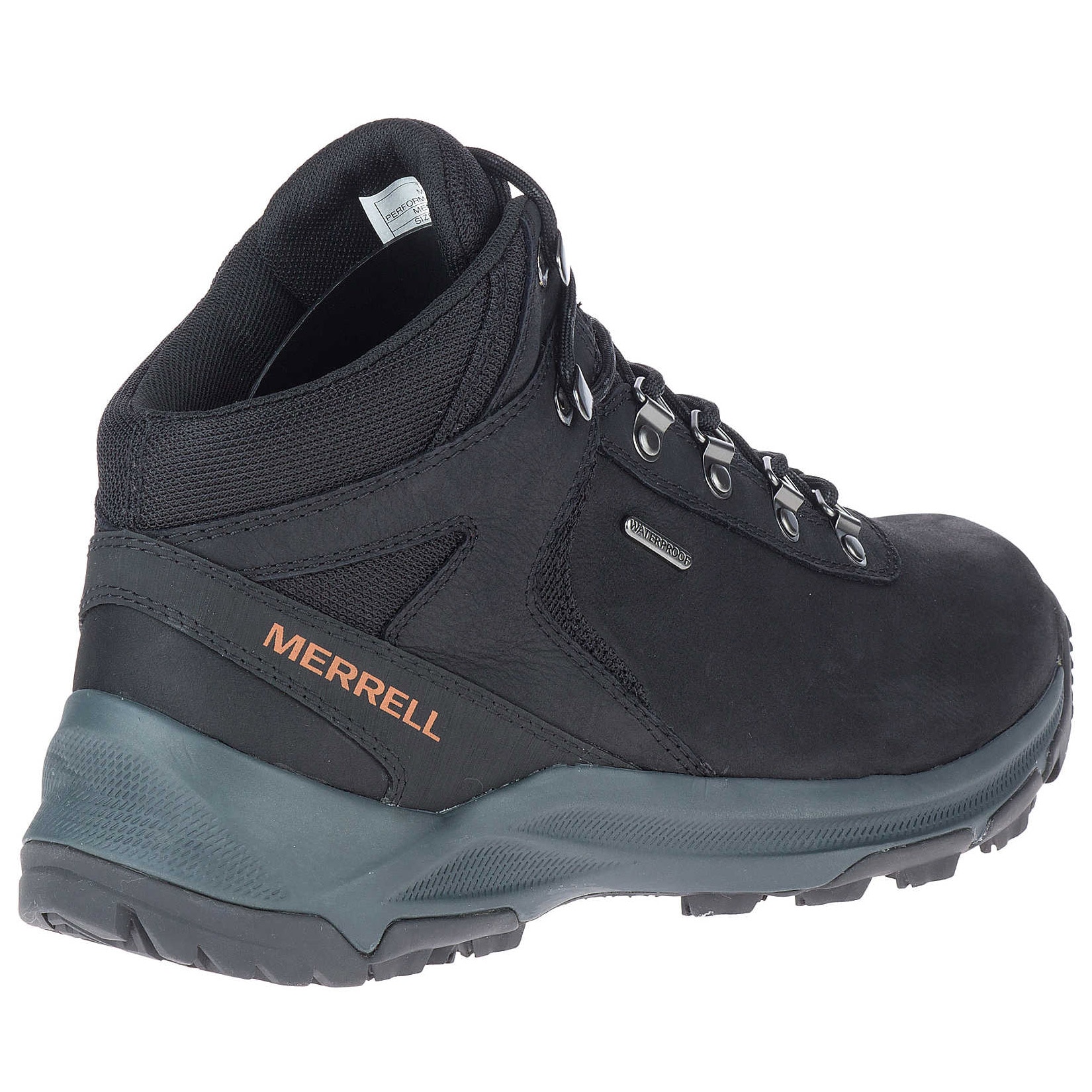 Scarponi Merrell Erie Mid Leather Waterproof - Black