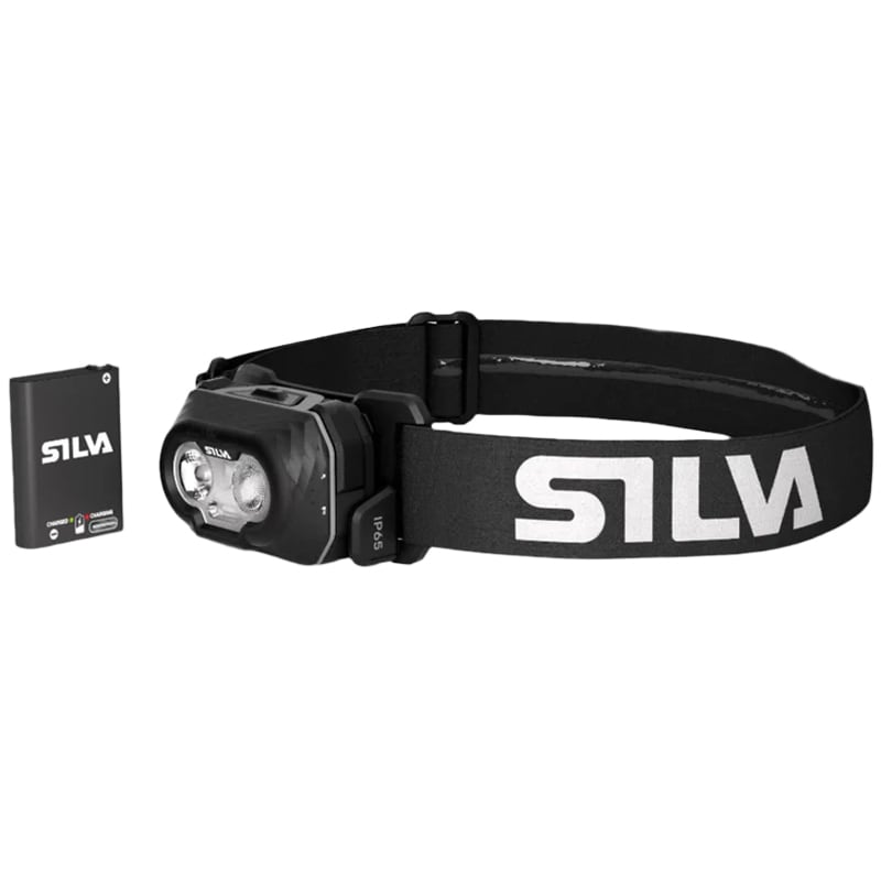 Lampada frontale Silva Discover Hybrid Black 500 lumen