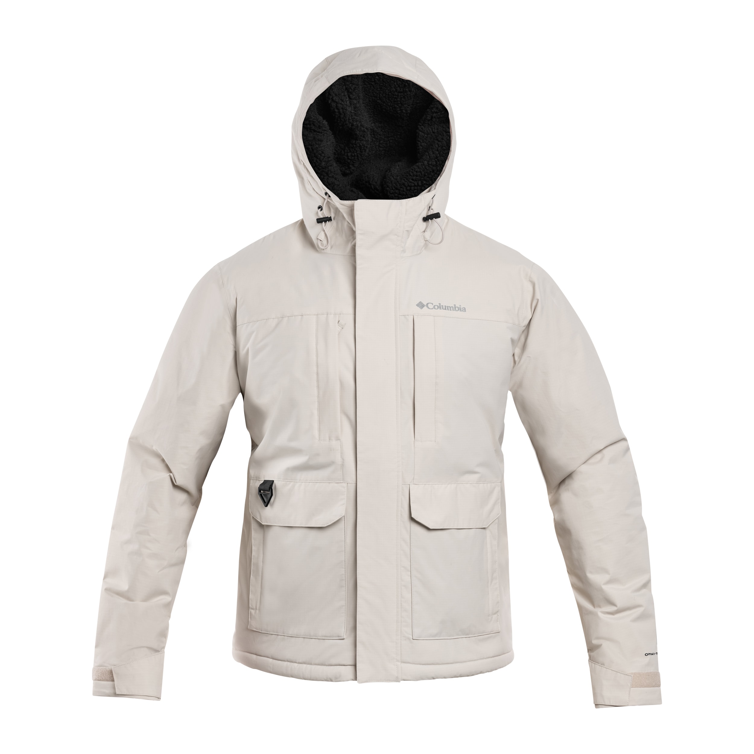 Giacca impermeabile con cappuccio Columbia Landroamer Sherpa Lined - Dark Stone