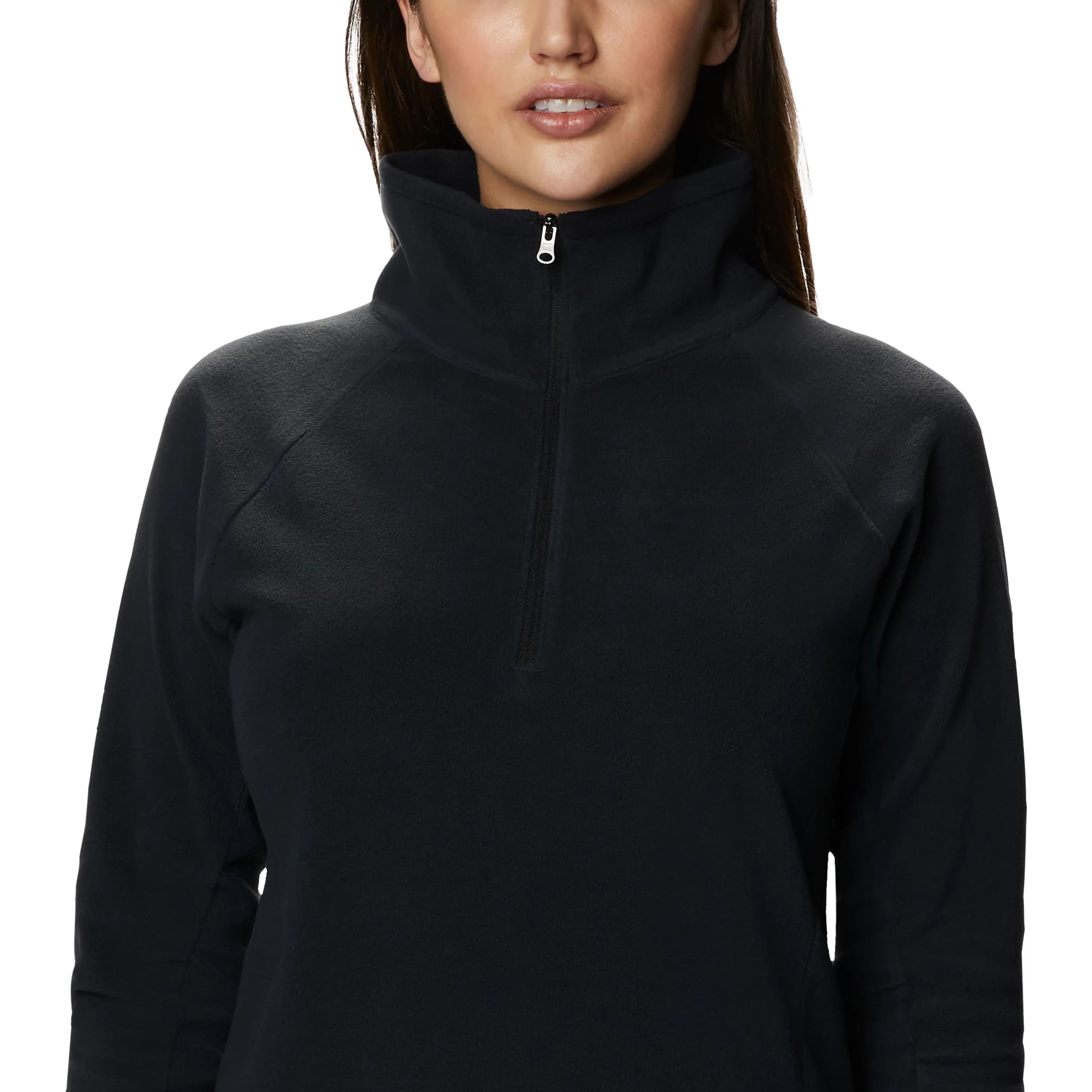 Pile Columbia Glacial IV Half Zip da donna - Black