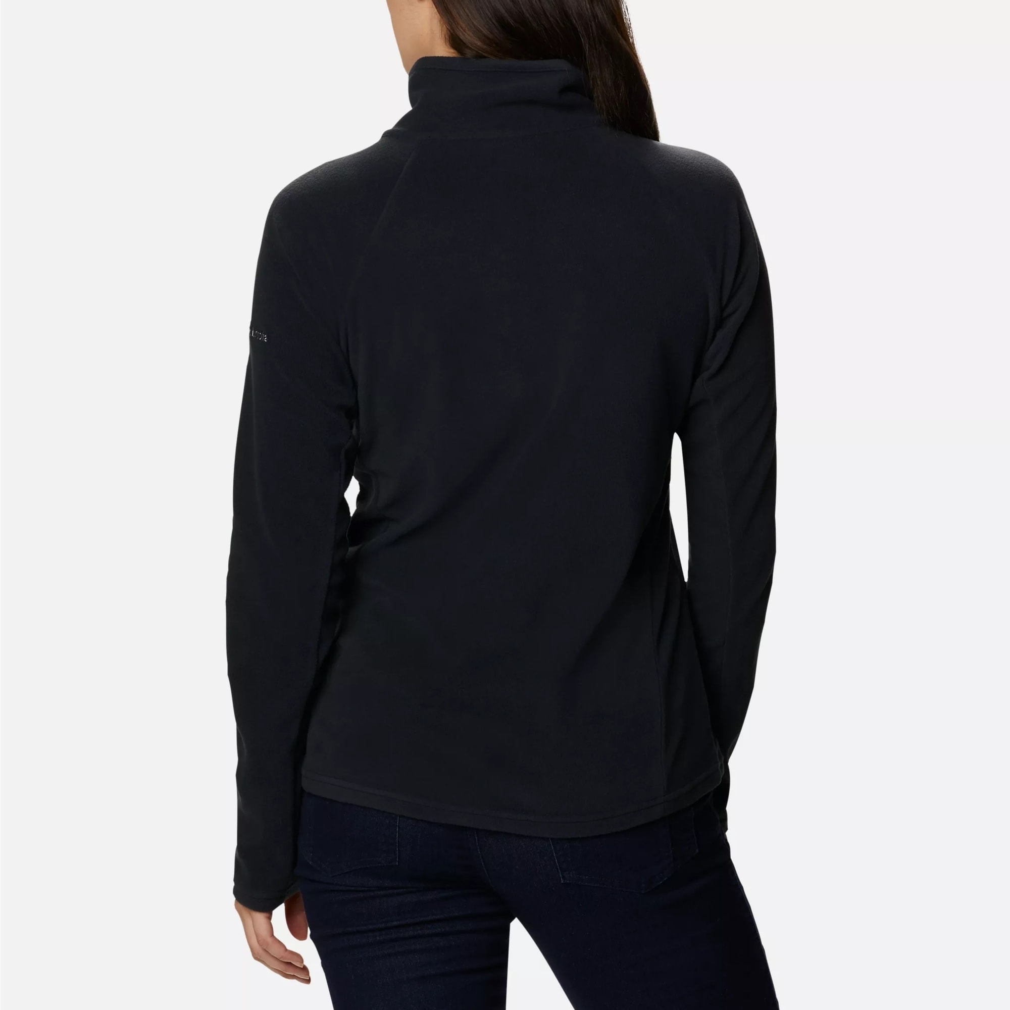 Pile Columbia Glacial IV Half Zip da donna - Black