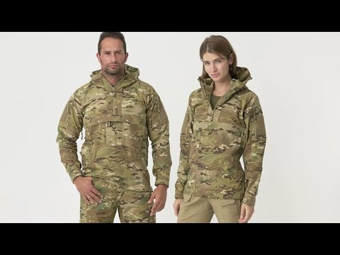 Giacca Helikon-Tex Anorak Tracer PolyCotton Stretch Rip-Stop - Olive Green