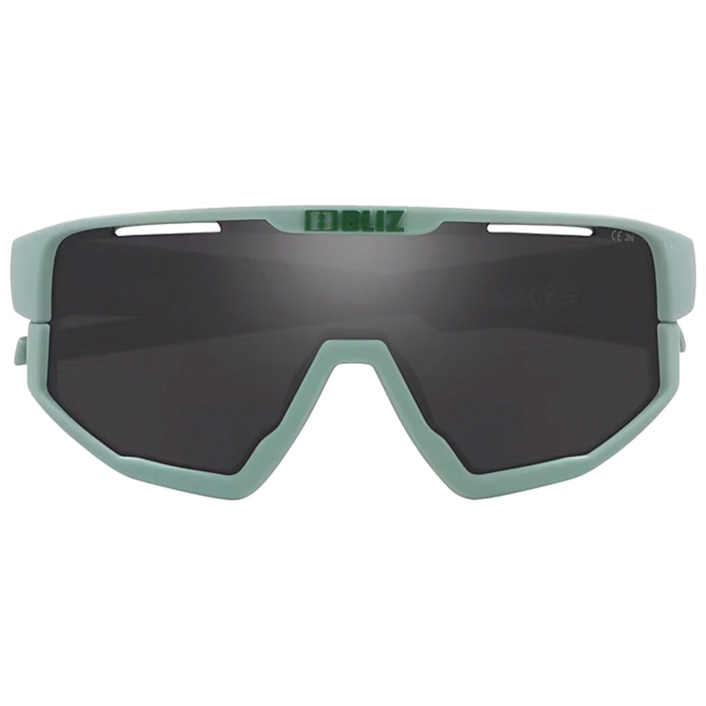 Occhiali da sole Bliz Fusion Small - Matte Green/Smoke Mirror Silver
