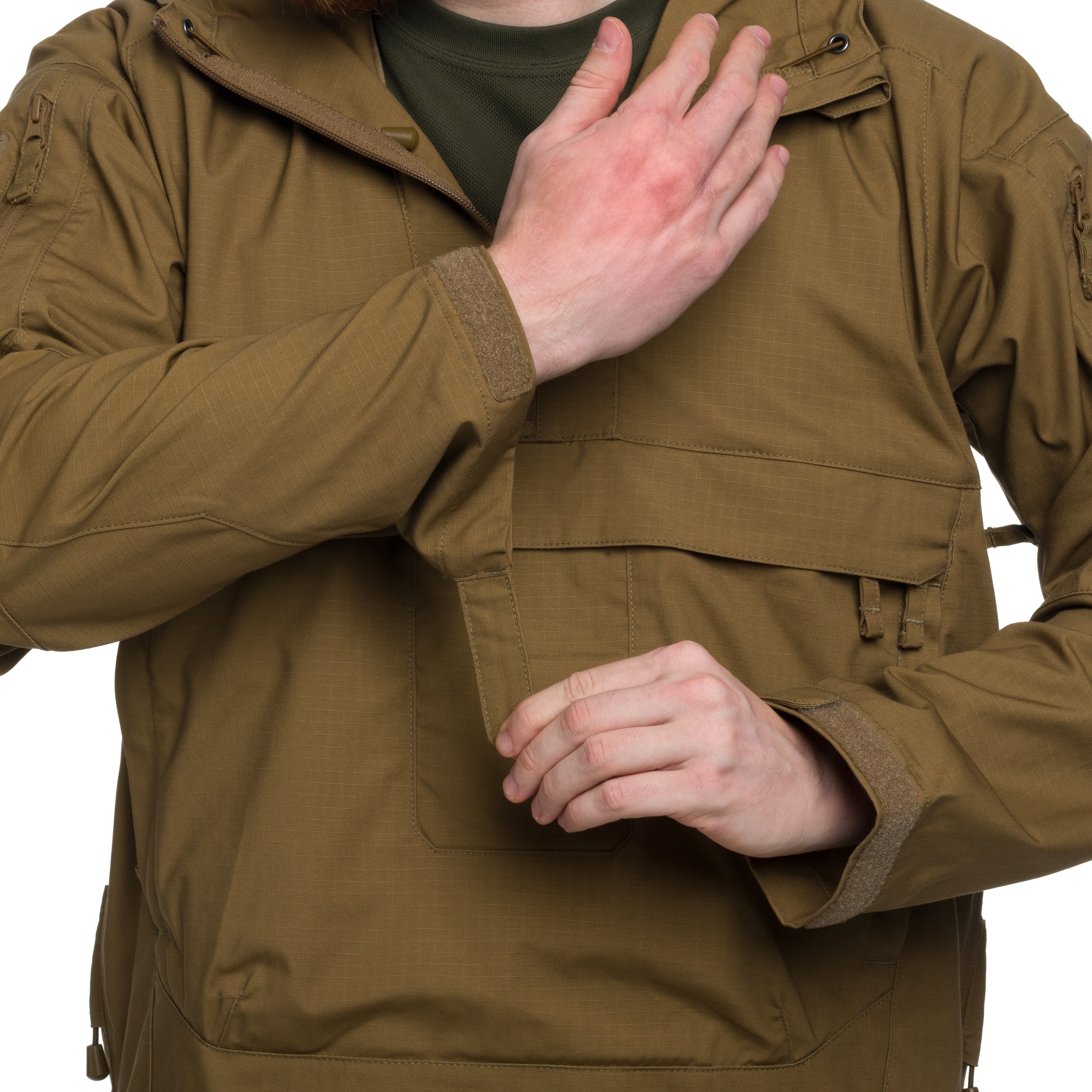 Giacca Helikon-Tex Anorak Tracer PolyCotton Stretch Rip-Stop - Coyote