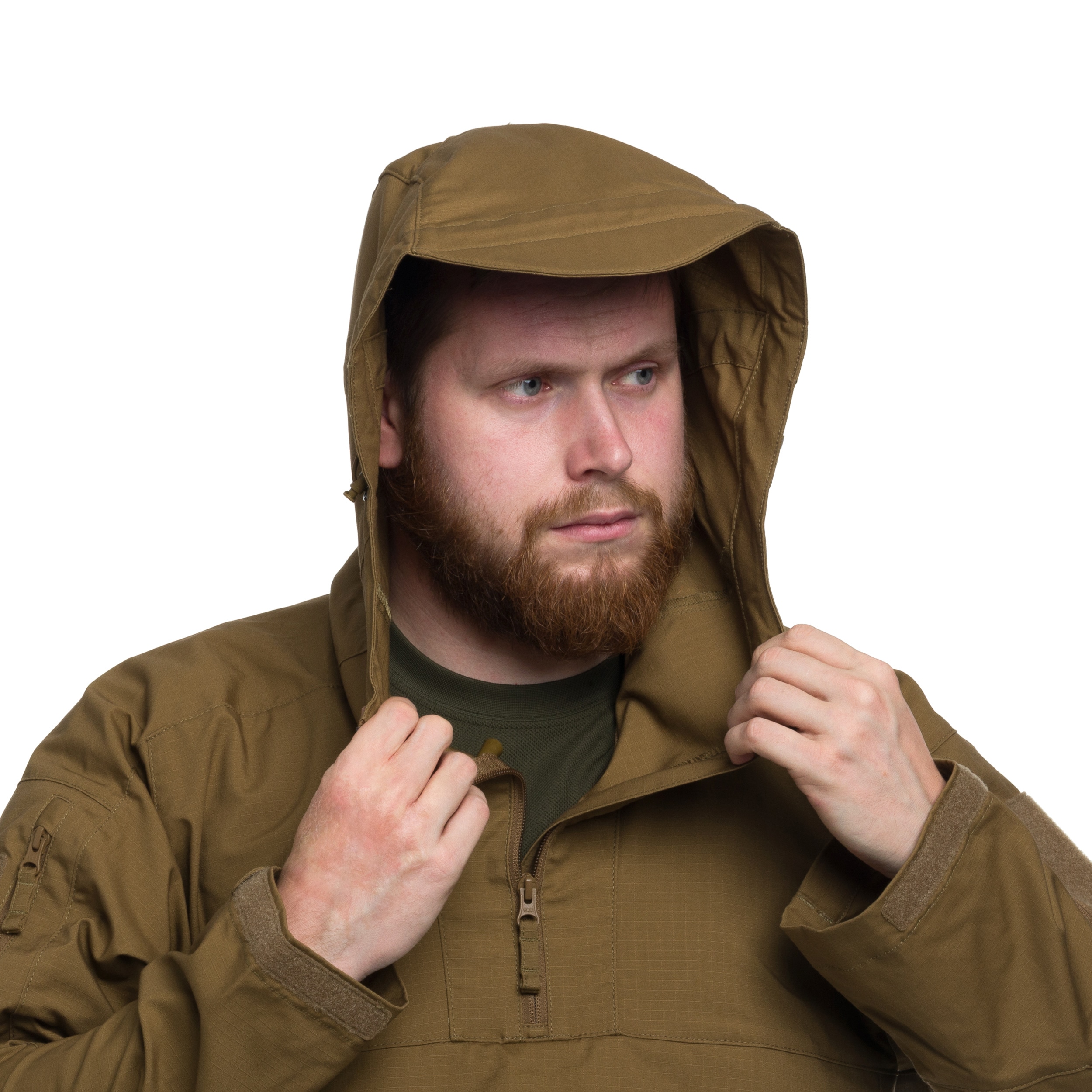 Giacca Helikon-Tex Anorak Tracer PolyCotton Stretch Rip-Stop - Coyote