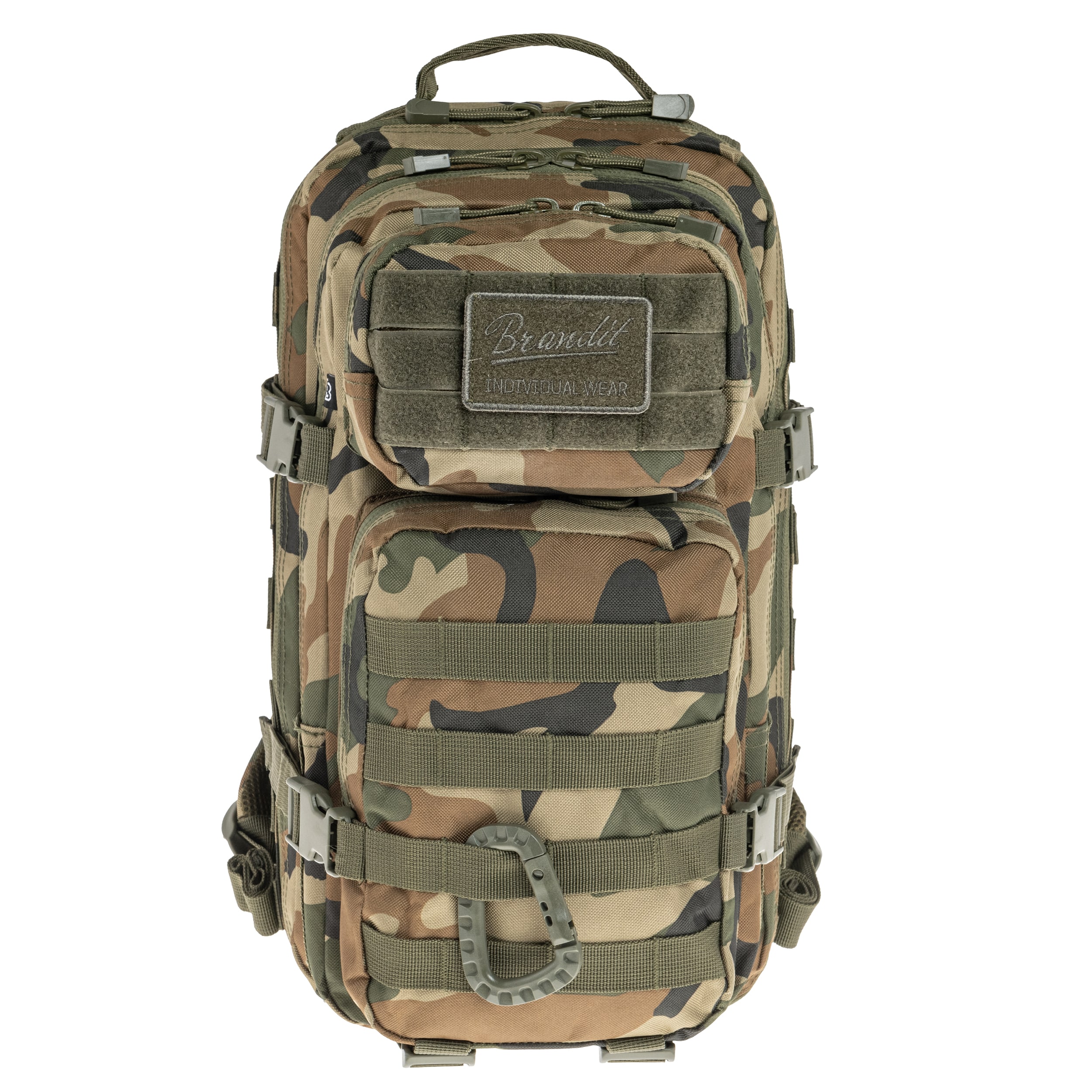 Zaino Brandit Assault Pack Medium 25 l - Woodland