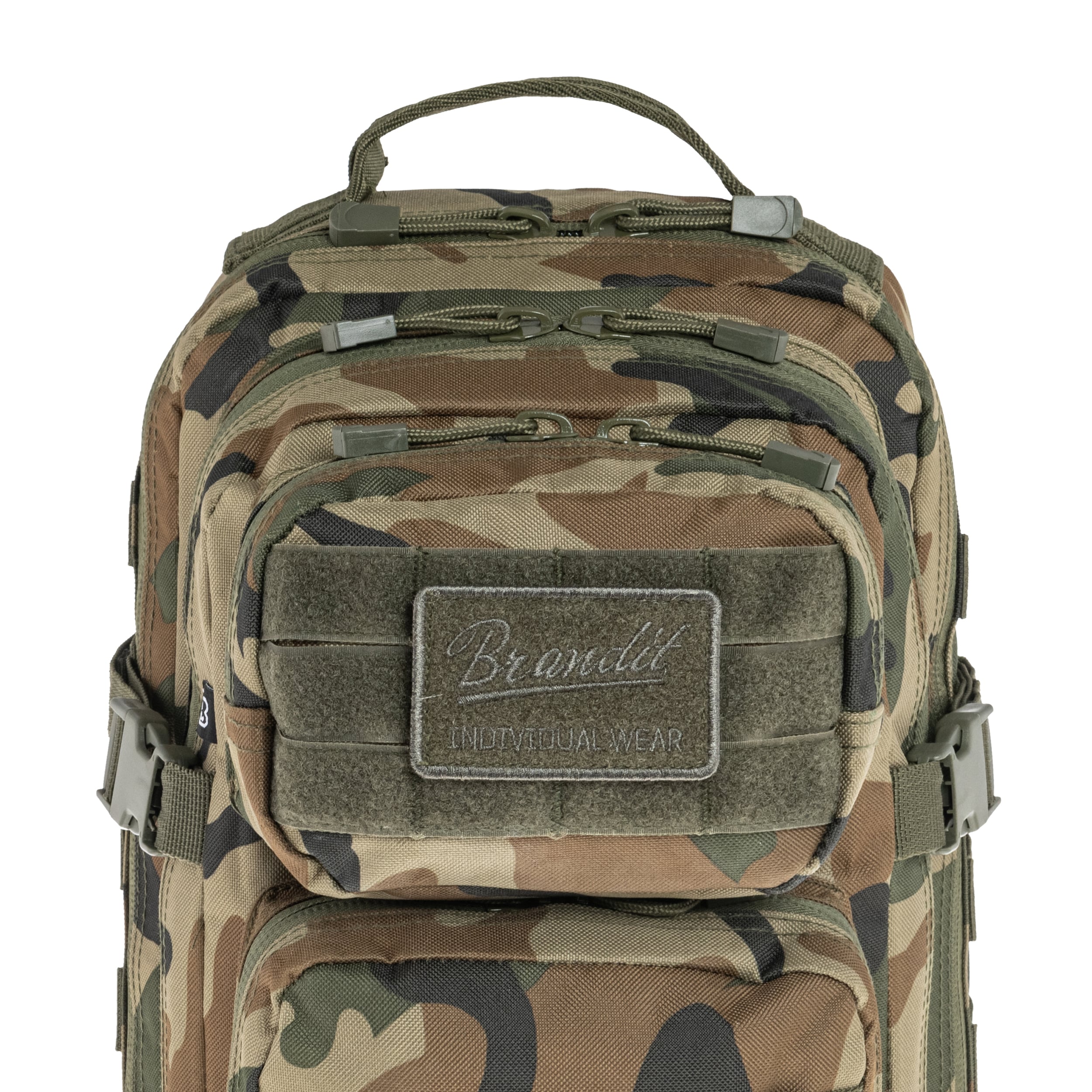Zaino Brandit Assault Pack Medium 25 l - Woodland