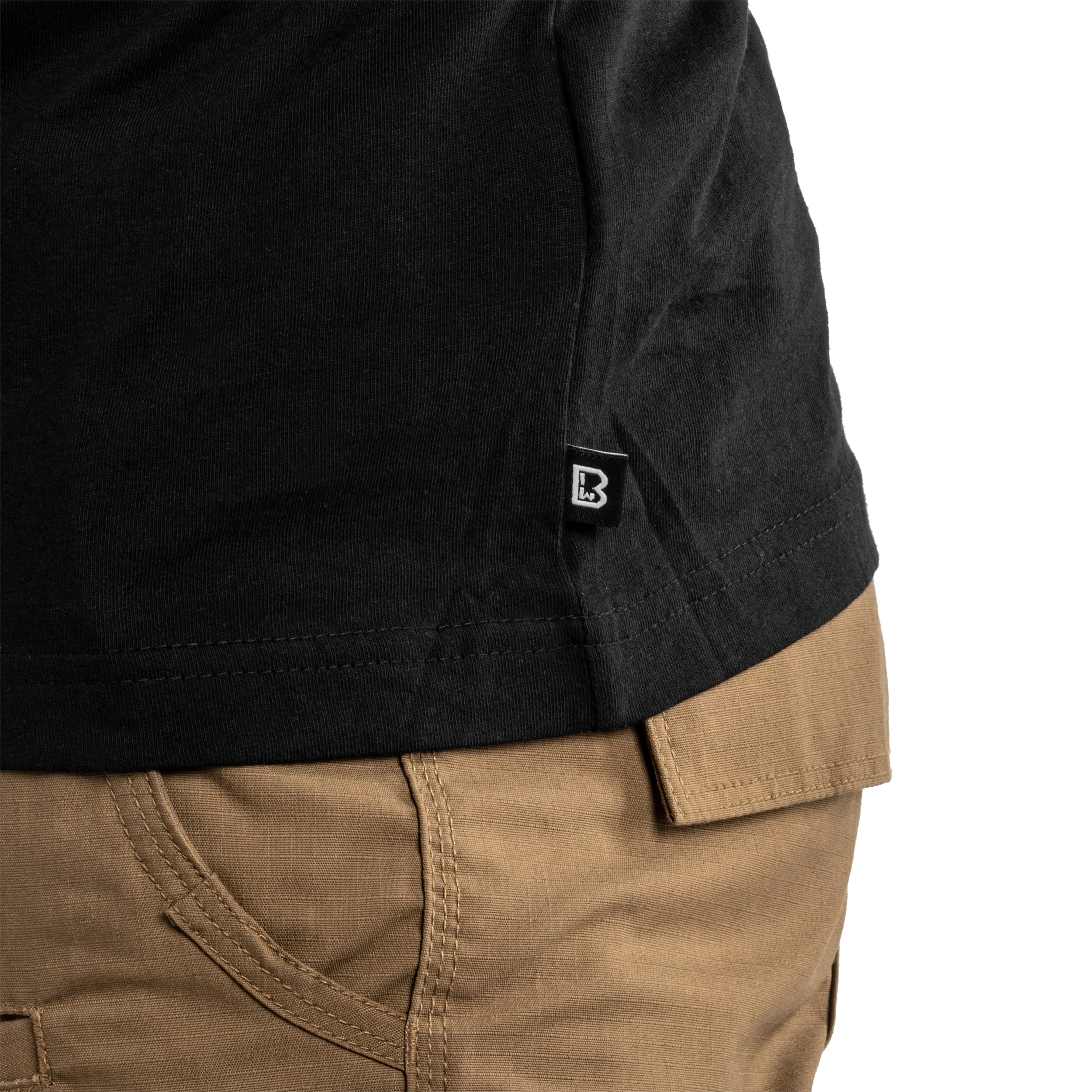 Maglia a Maniche Lunghe Brandit Premium - Black