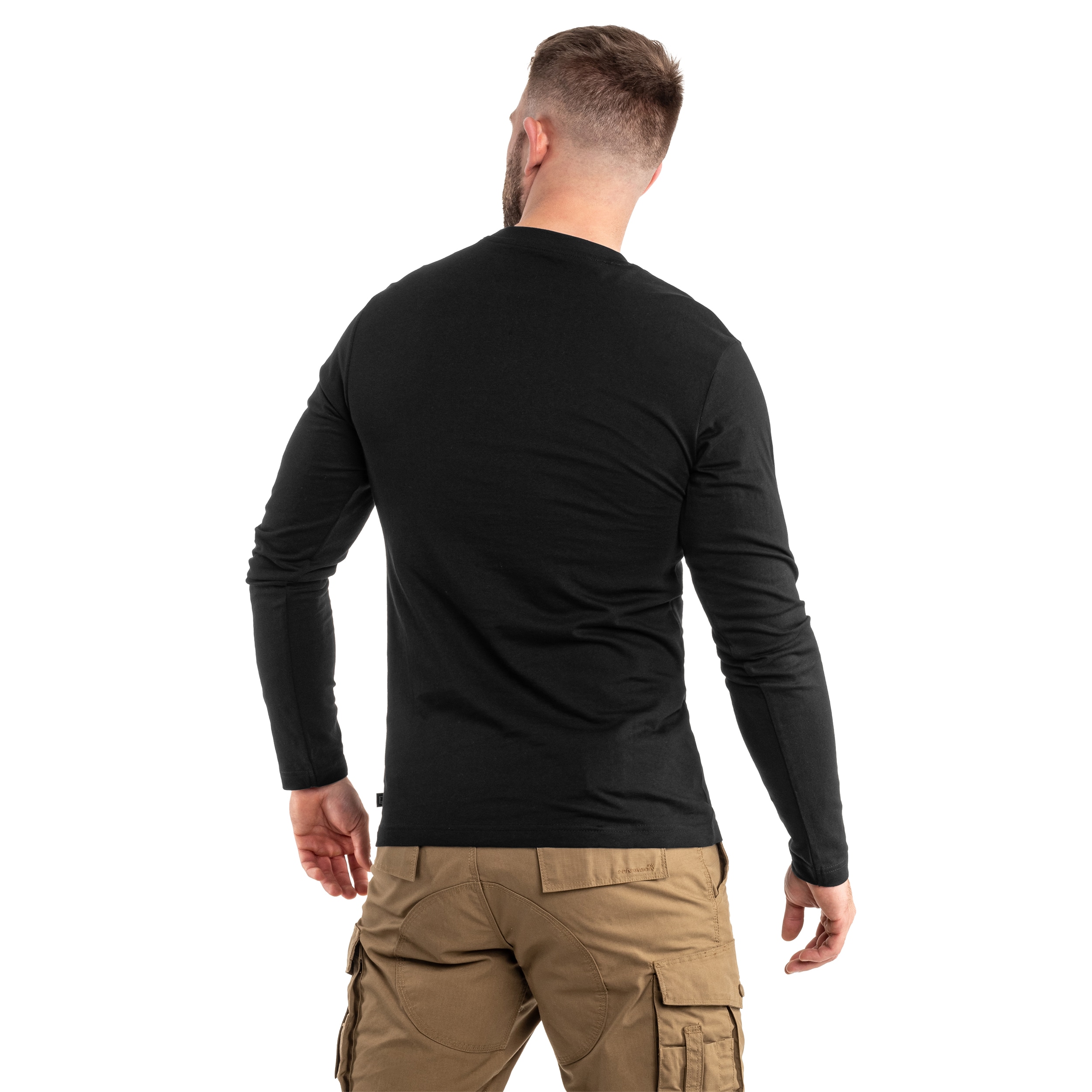 Maglia a Maniche Lunghe Brandit Premium - Black