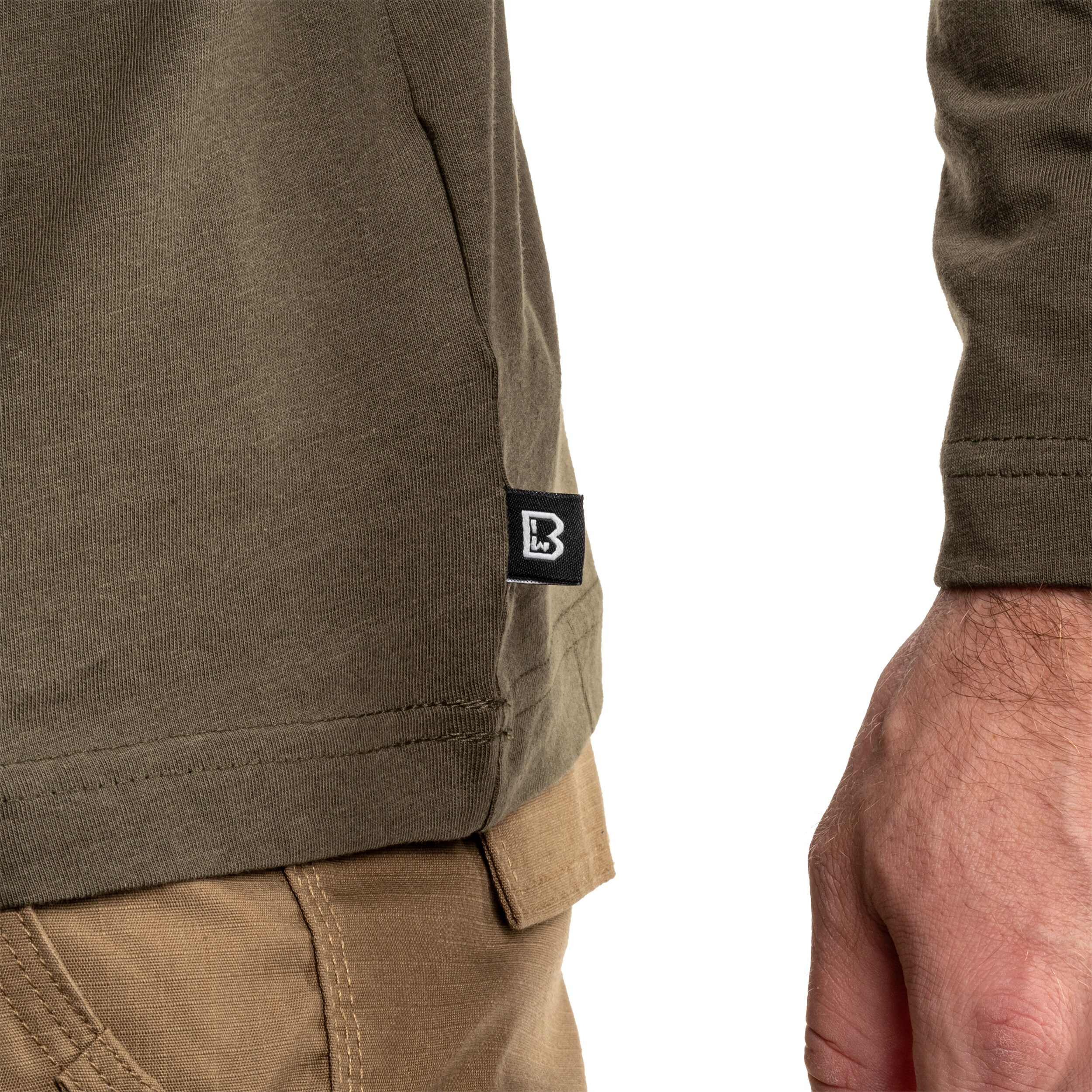 Maglia Brandit Premium Long Sleeve Shirt - Olive