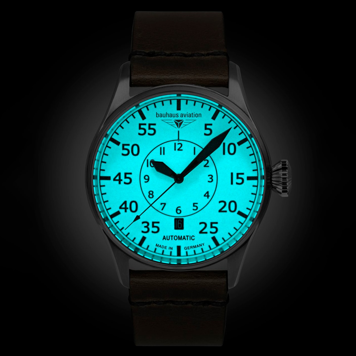 Orologio Bauhaus Aviation Automatic 27565 - Beige