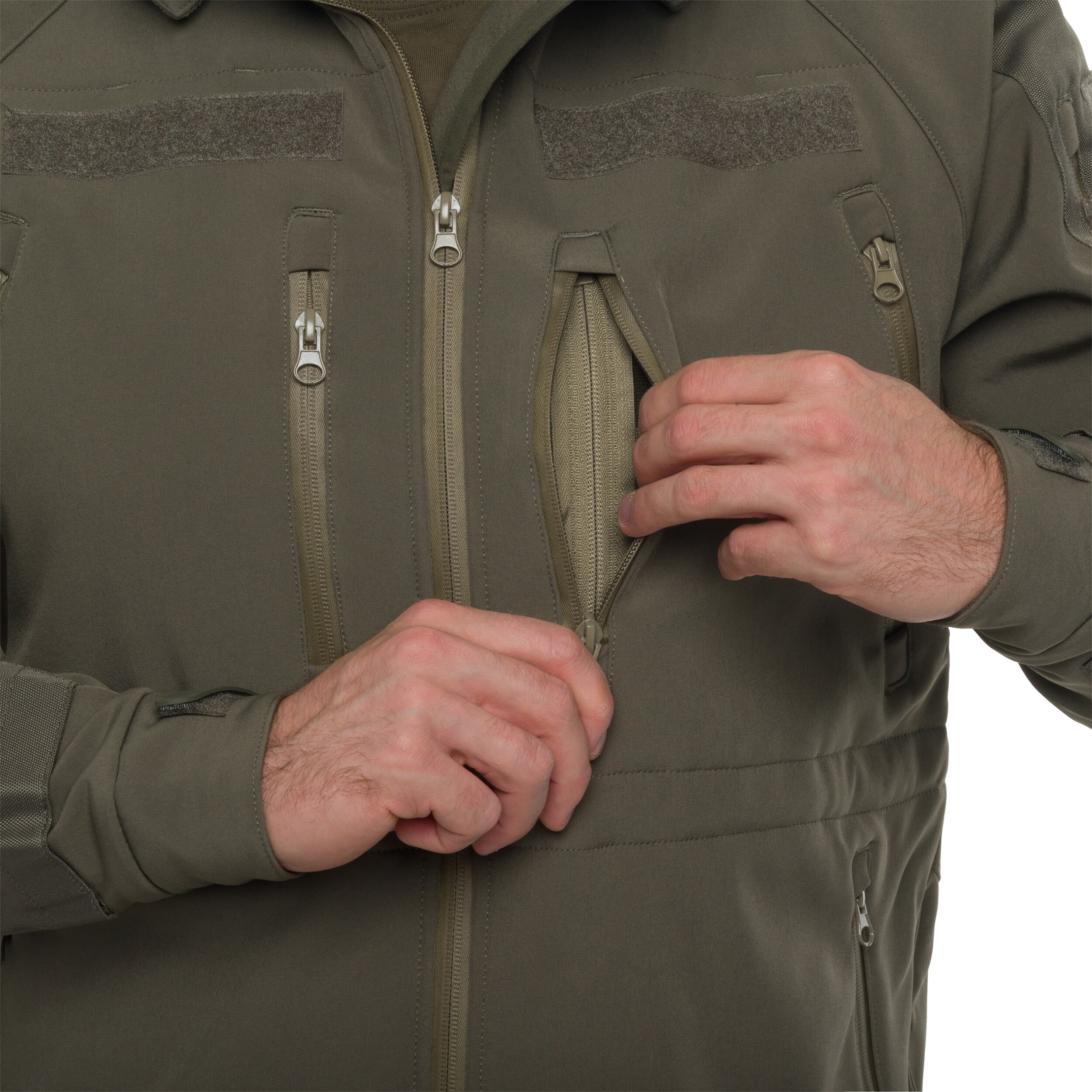 Giacca Softshell Plus Mil-Tec - Olive