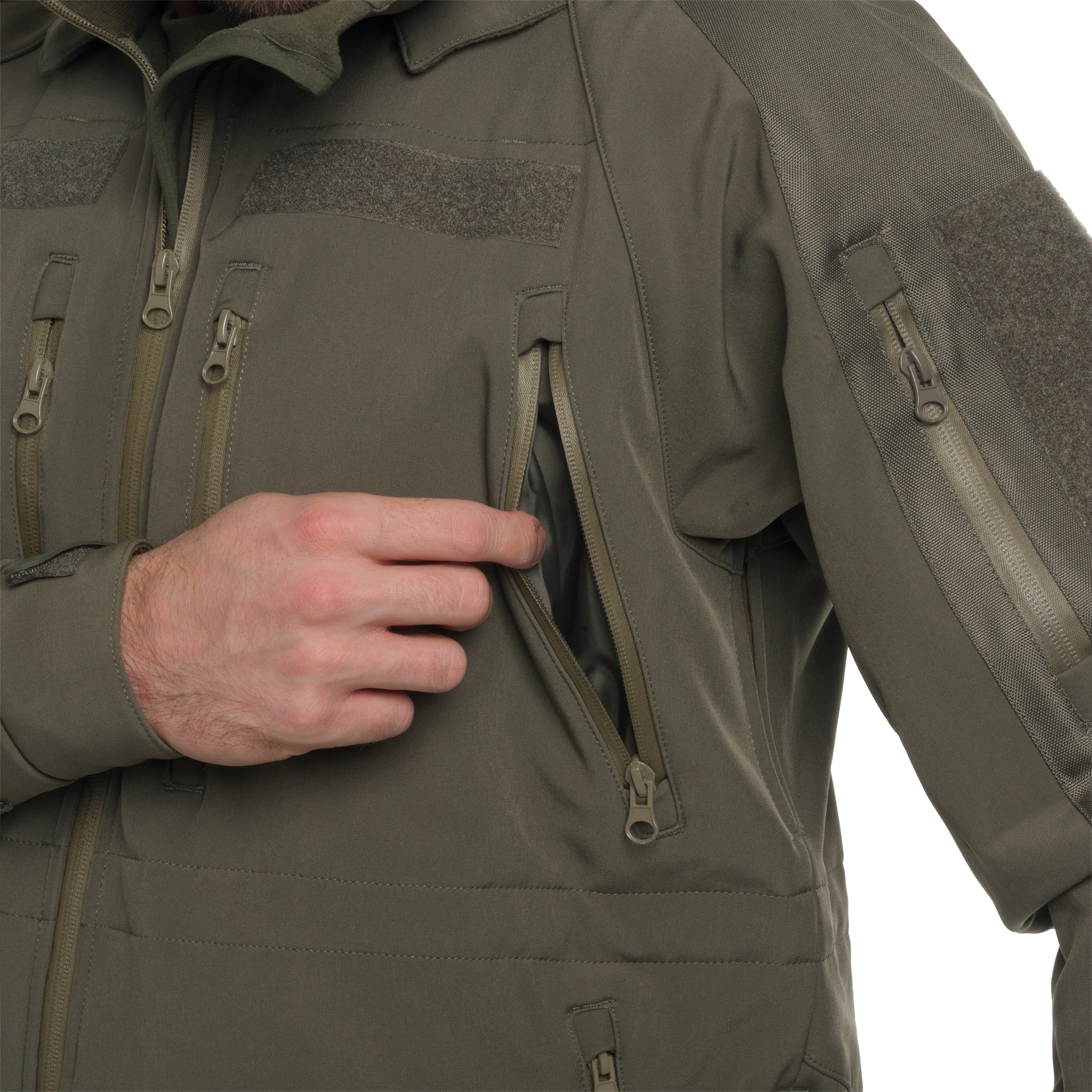 Giacca Softshell Plus Mil-Tec - Olive