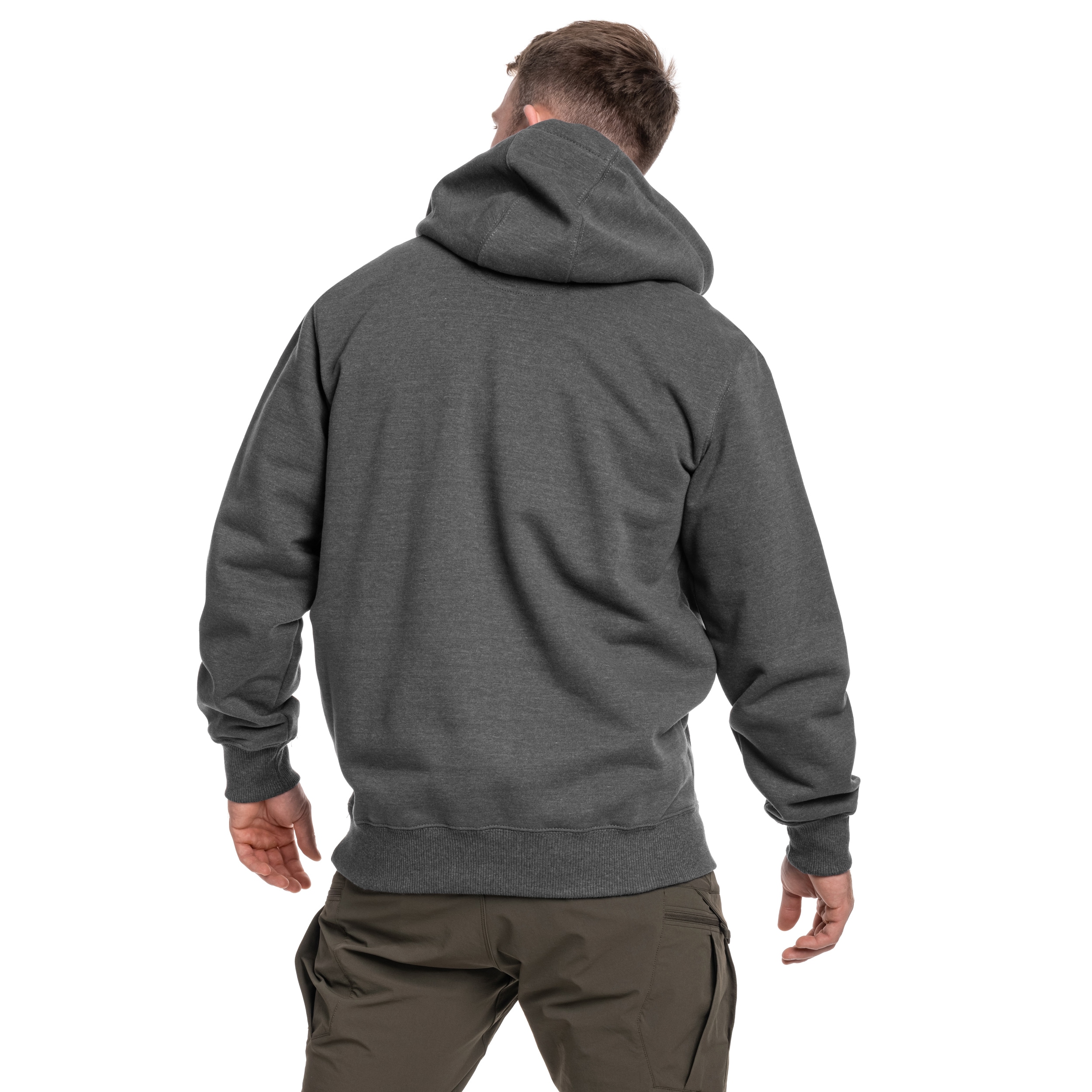Felpa Carhartt Rain Defender Heavyweight Half Zip - Carbon Heather
