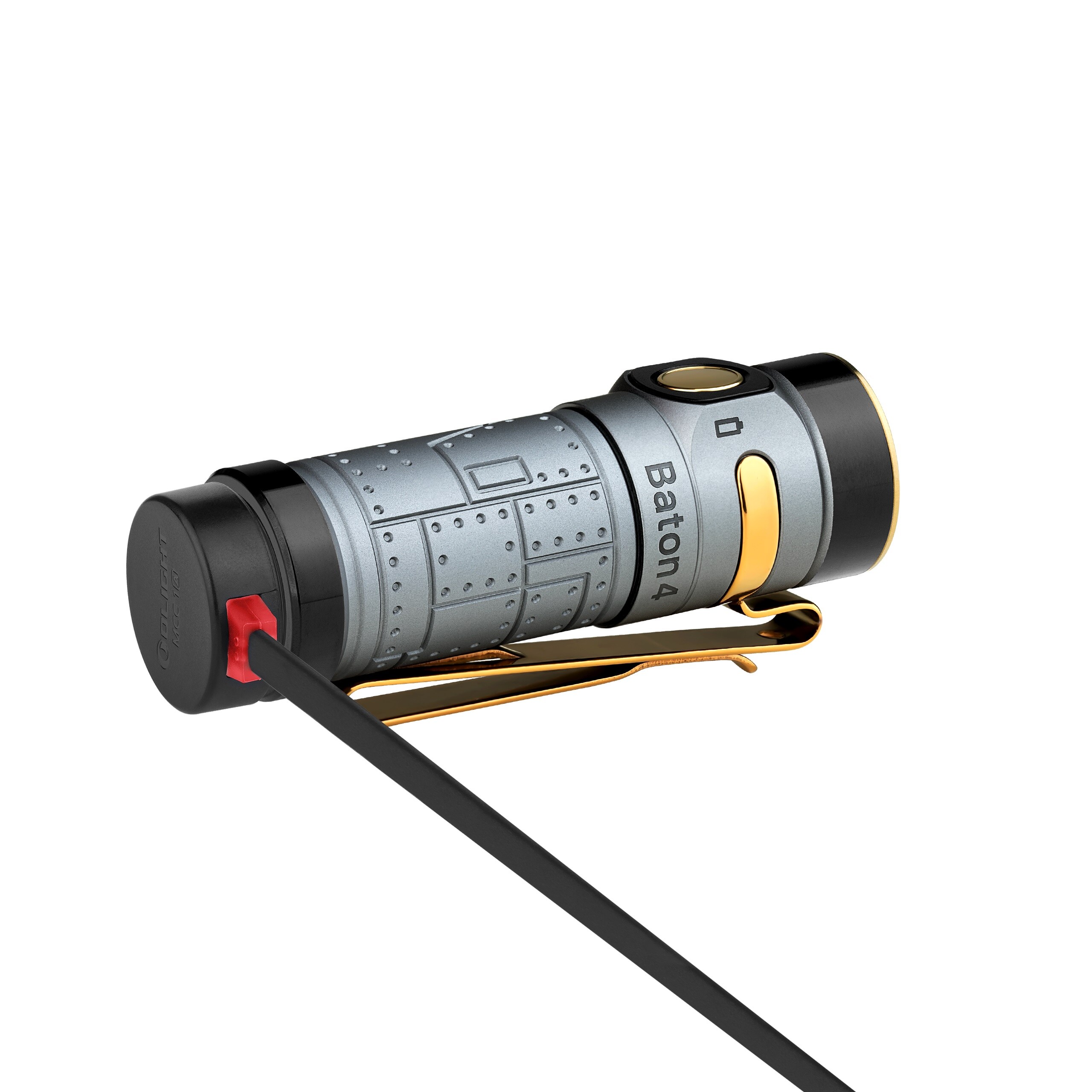 Torcia ricaricabile Olight Baton 4 Fighter Pilot - 1300 lumen