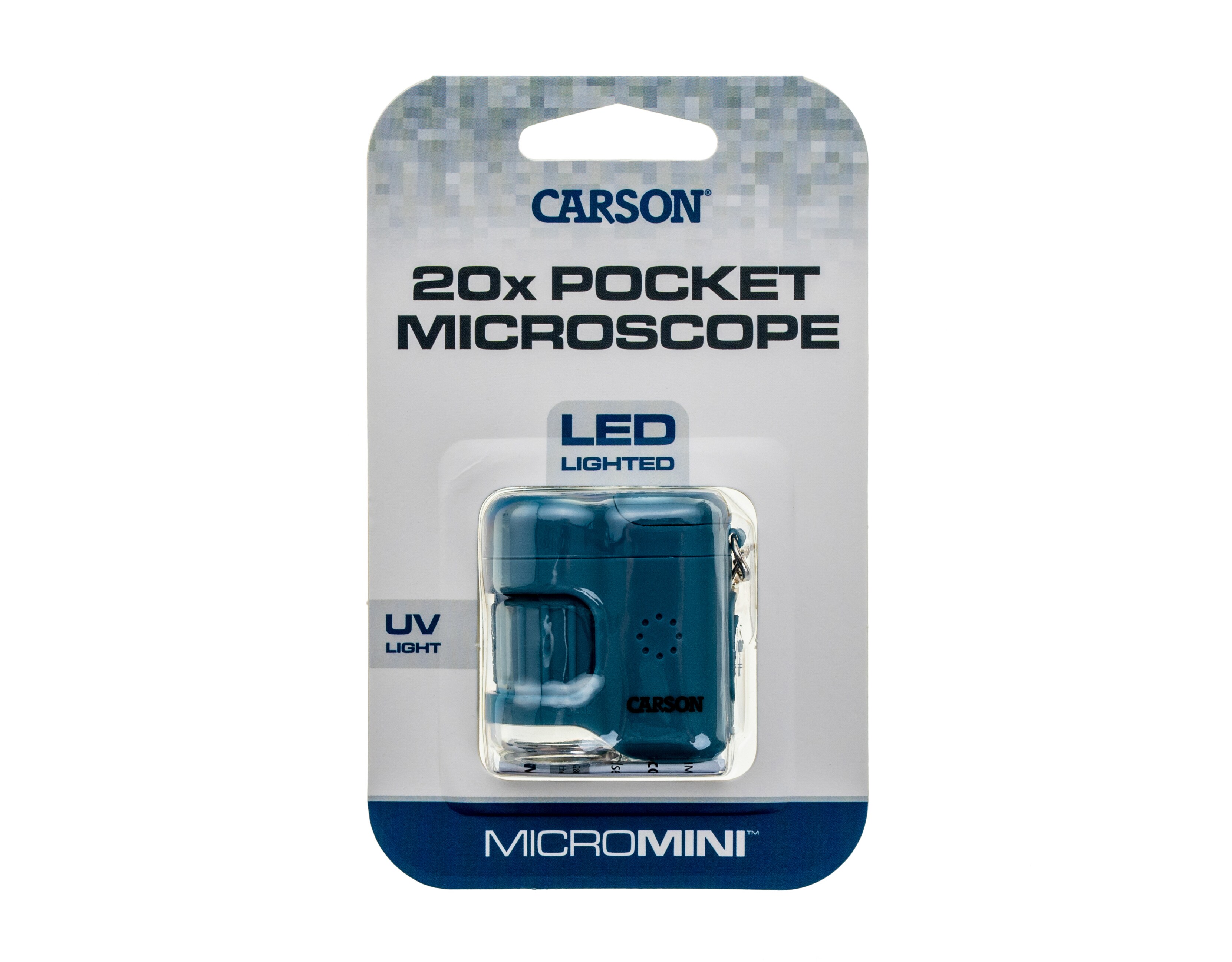 Microscopio tascabile Carson MicroMini Blue 20x