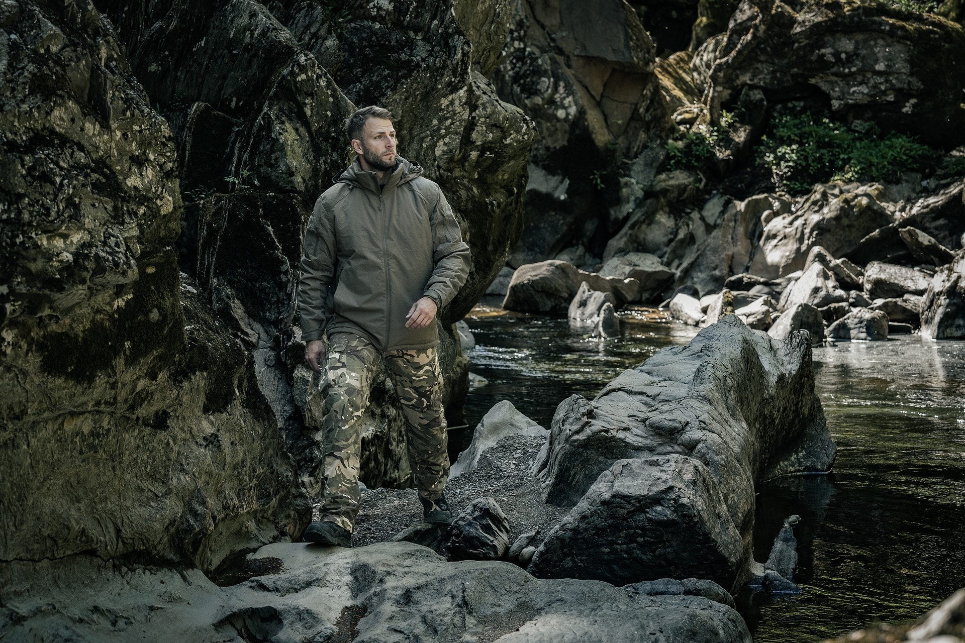 Giacca Stoirm Primaloft - Ranger Green