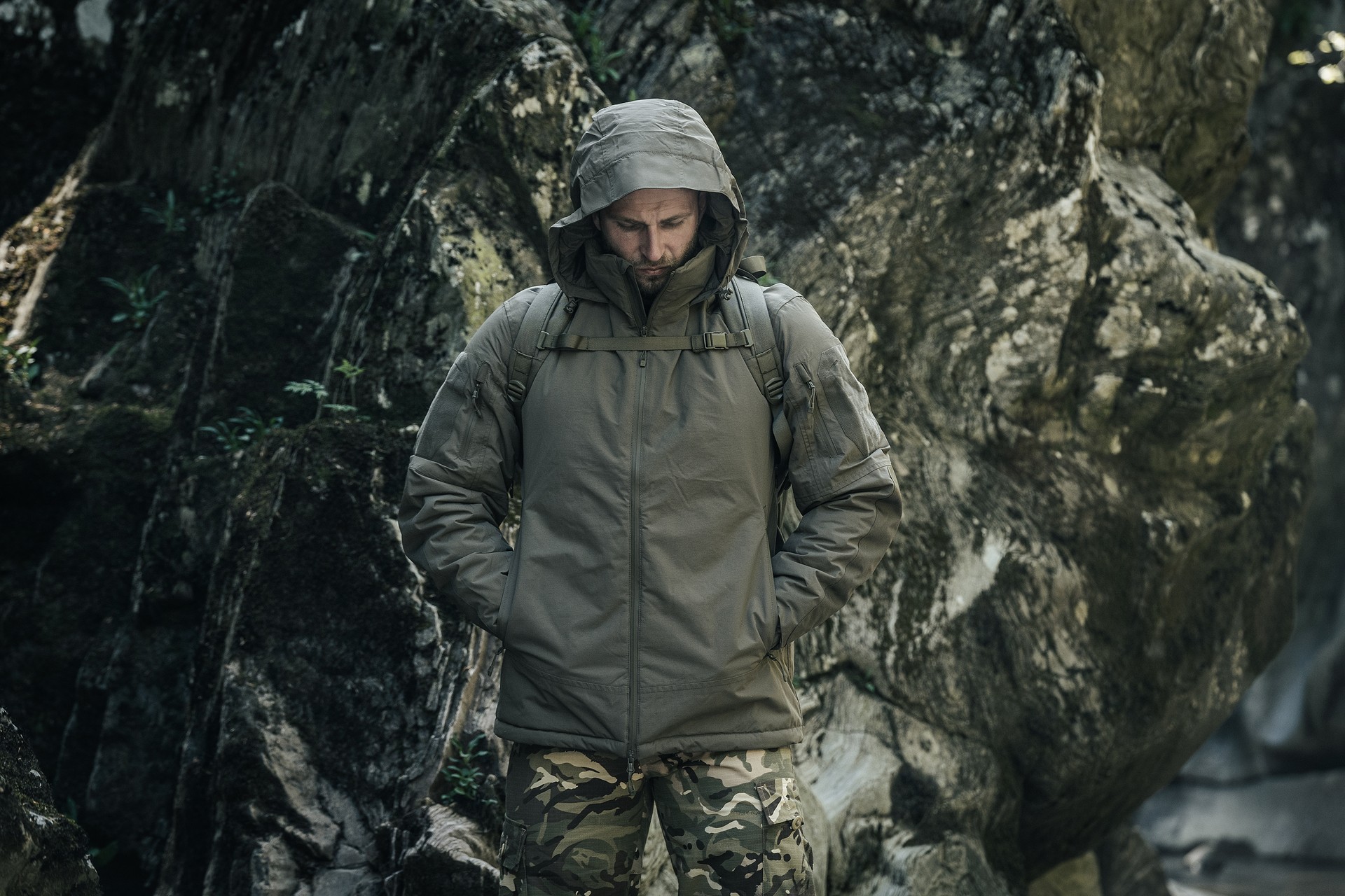 Giacca Stoirm Primaloft - Ranger Green