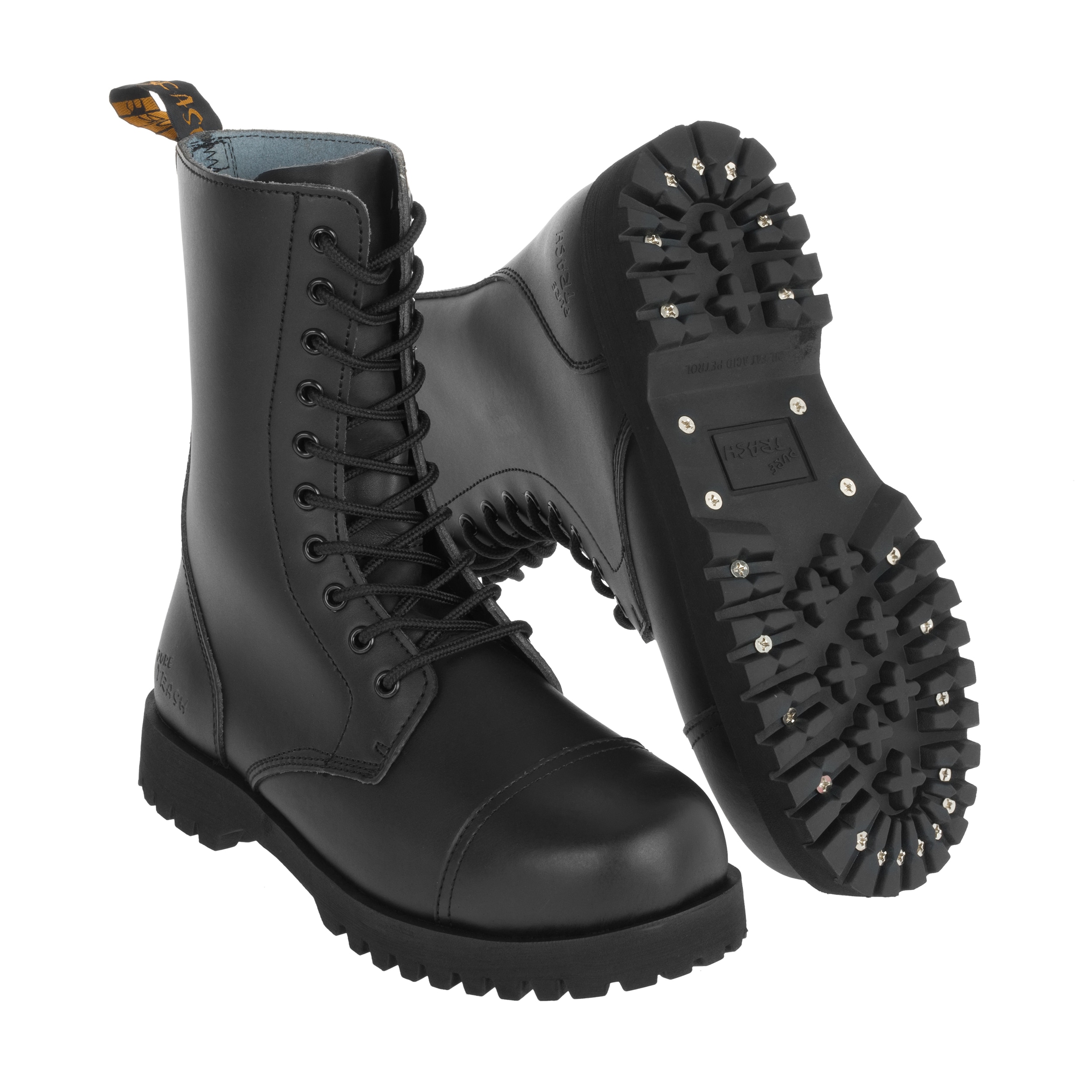 Scarponi tattici MFH Pure Trash 10 Eyelet - Black