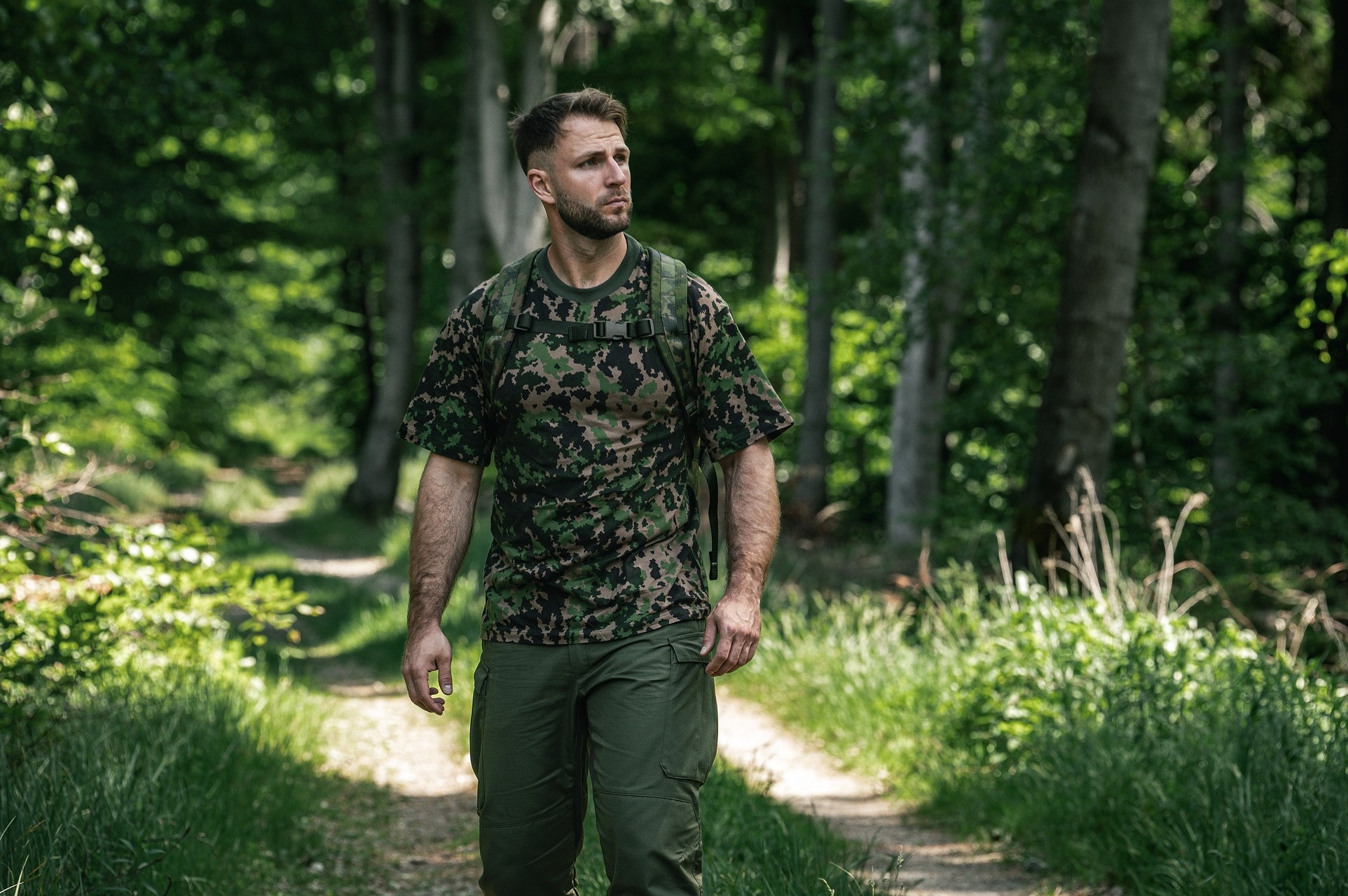 T-shirt MFH - M05 Finnish Camo