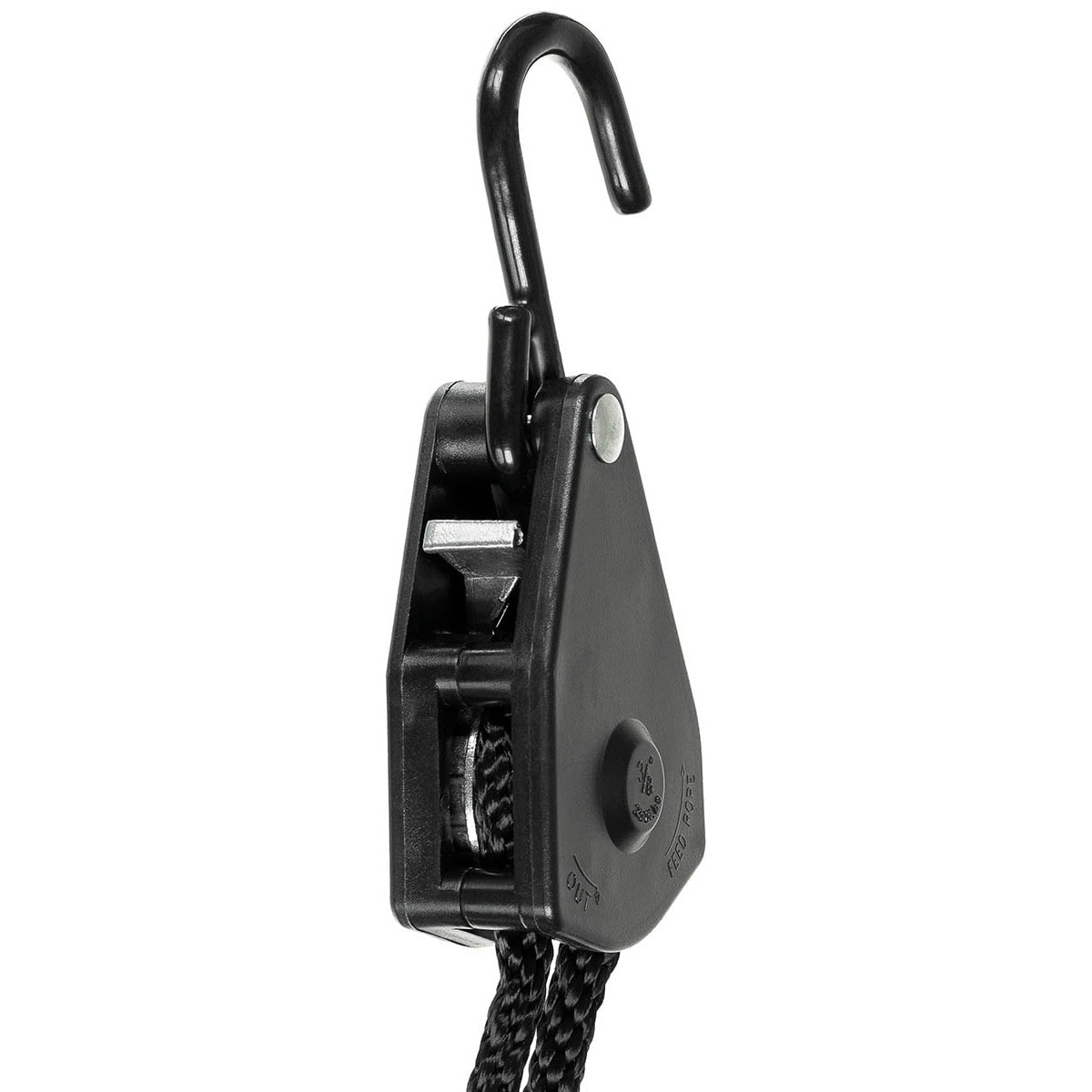 Cinghia MFH Ratchet Tie Down 9 mm x 2 m - Black