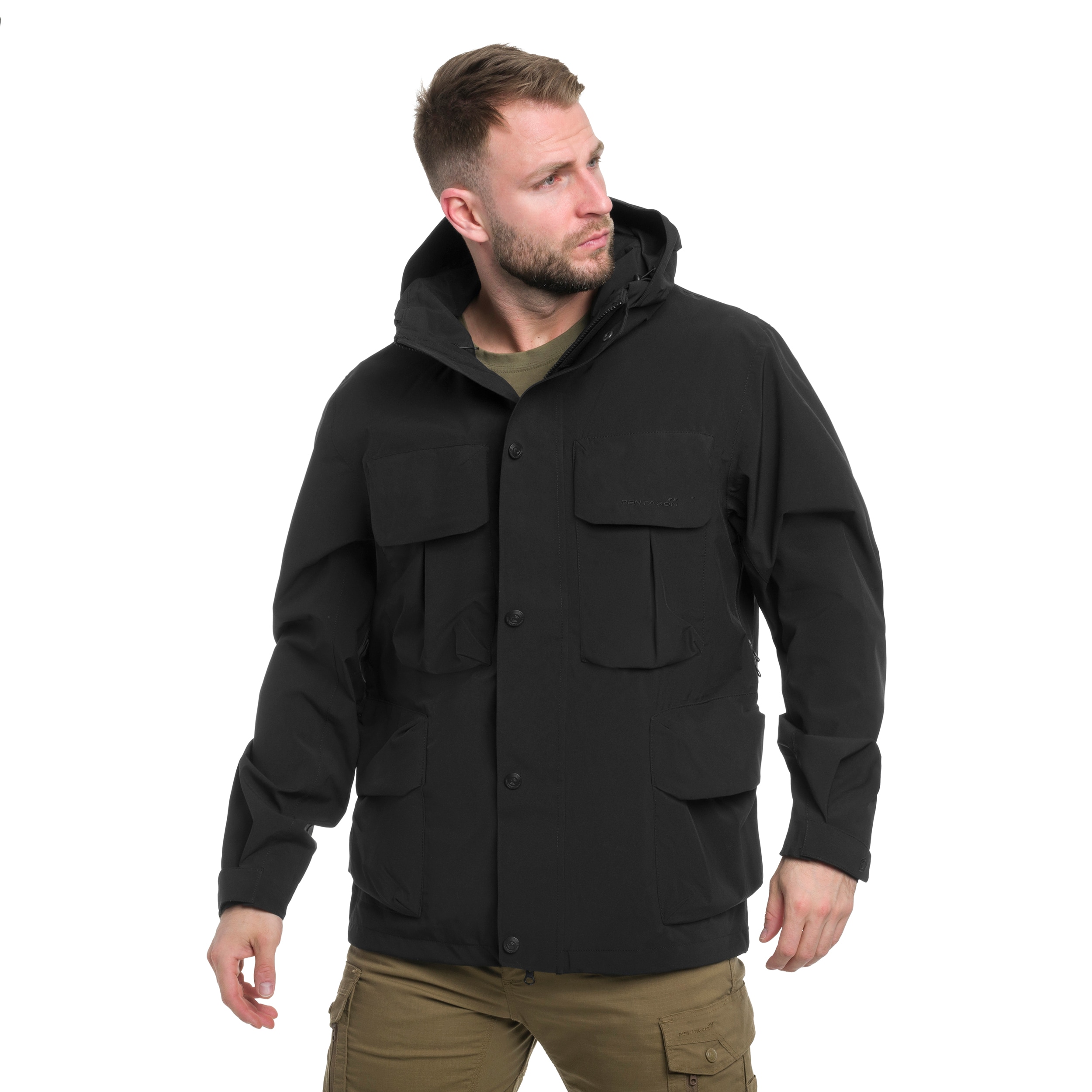 Giacca ibrida smock parka Pentagon Dias - Black