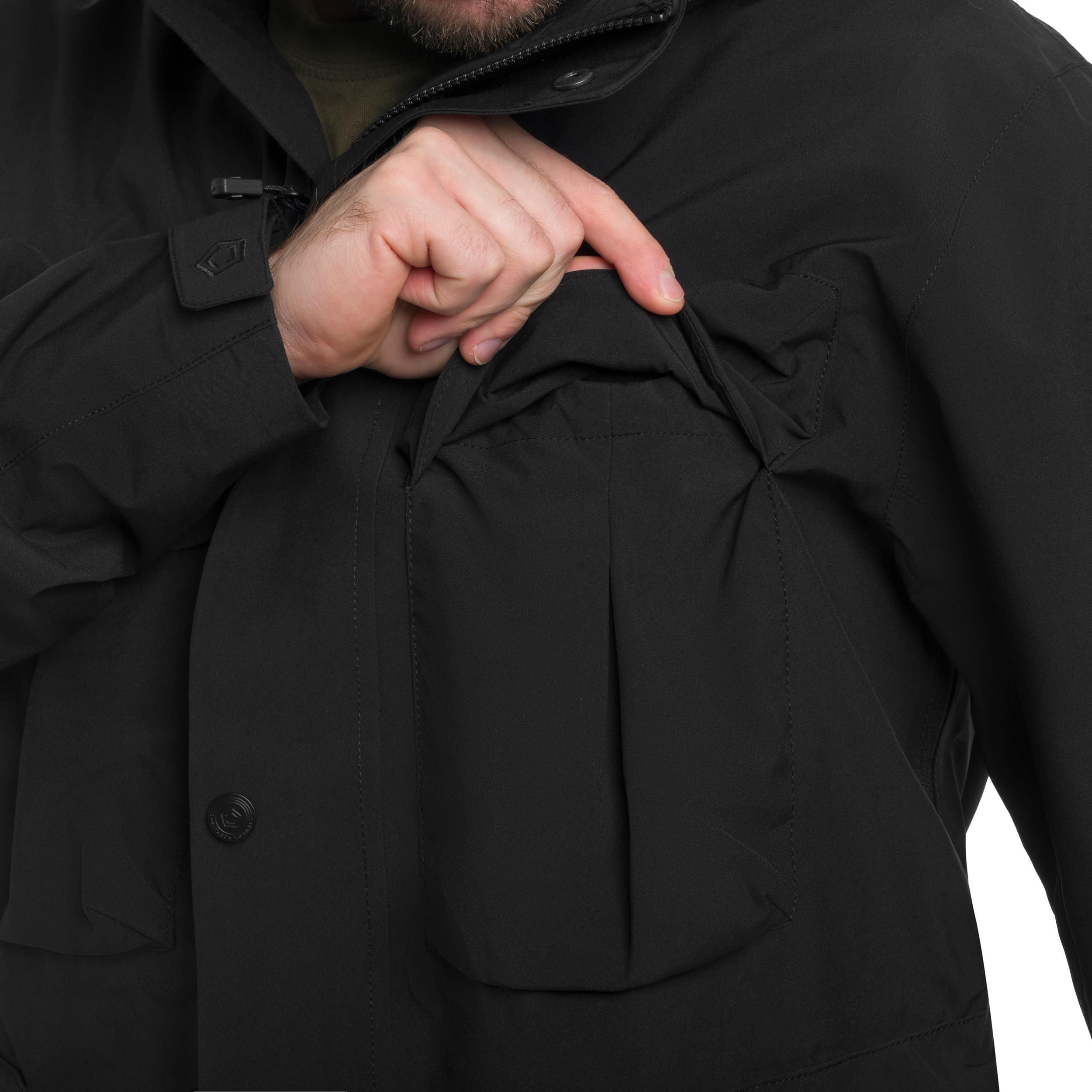 Giacca ibrida smock parka Pentagon Dias - Black
