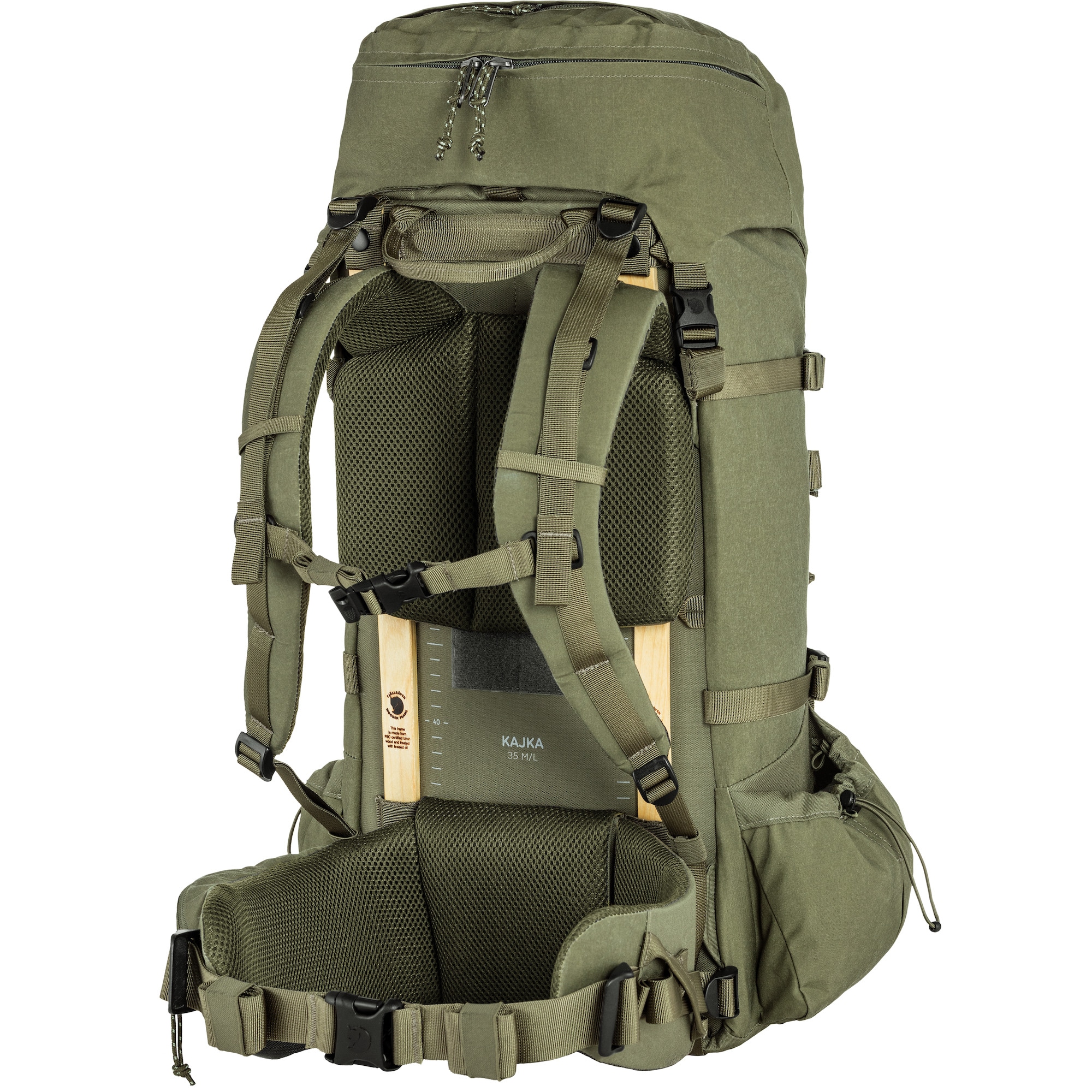 Zaino Fjallraven Kajka M/L 35 l - Green